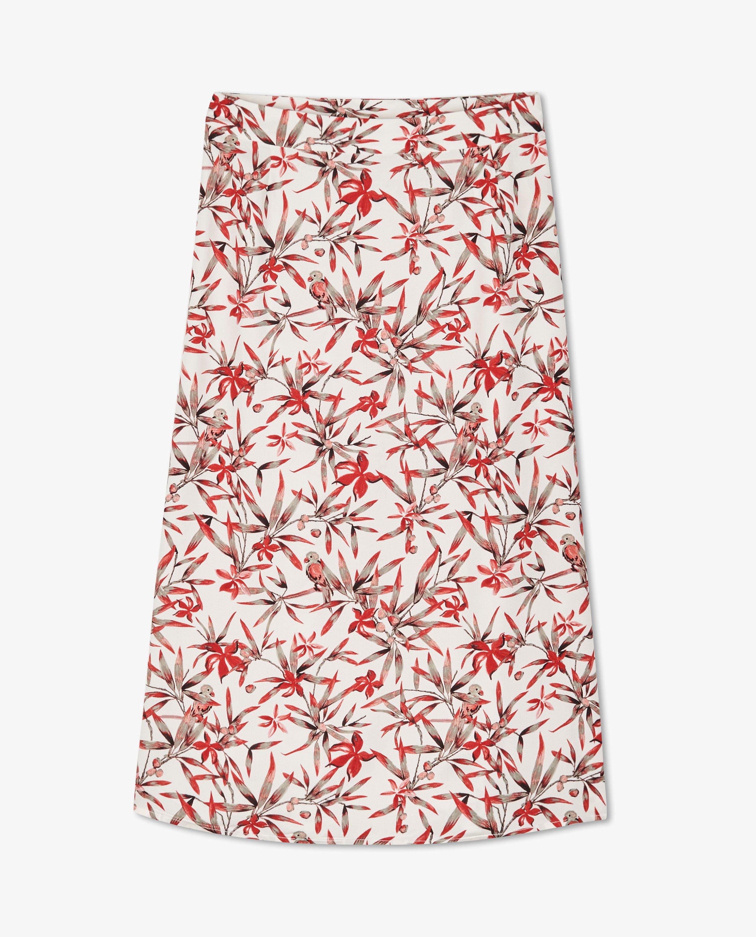 Rokken - Witte rok met print Sora