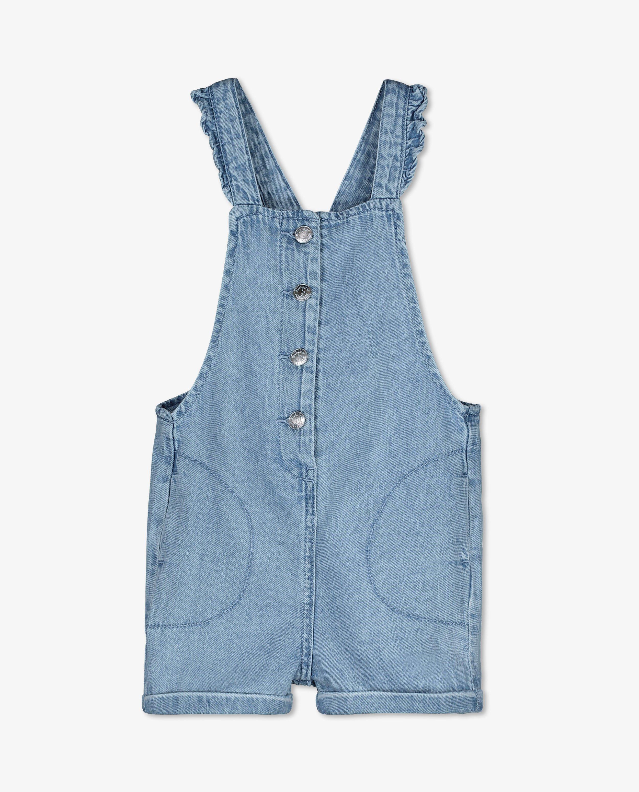 Jumpsuit - Jeanssalopette met knopenrij