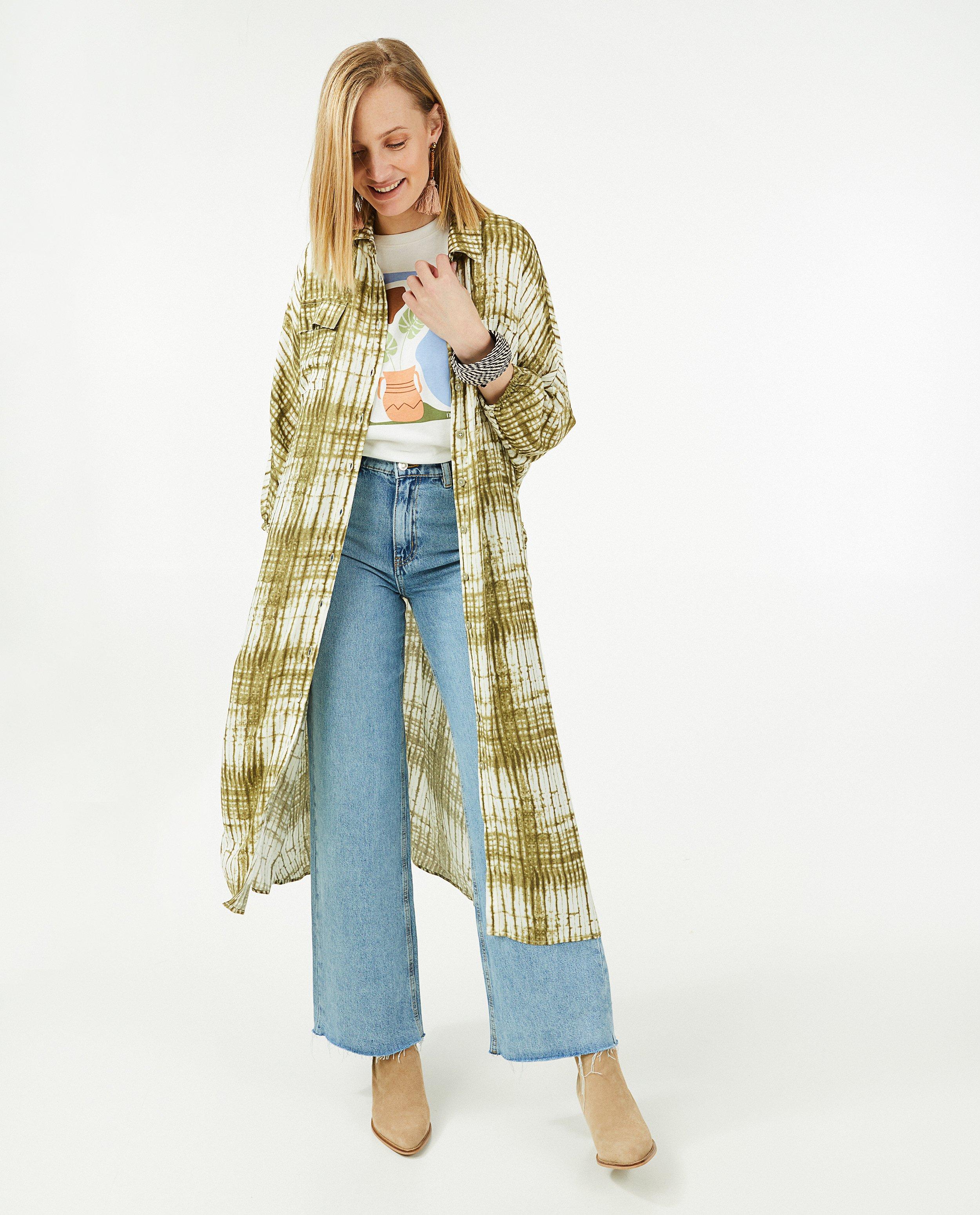 Kleedjes - Jurk met tie dye I AM, dames