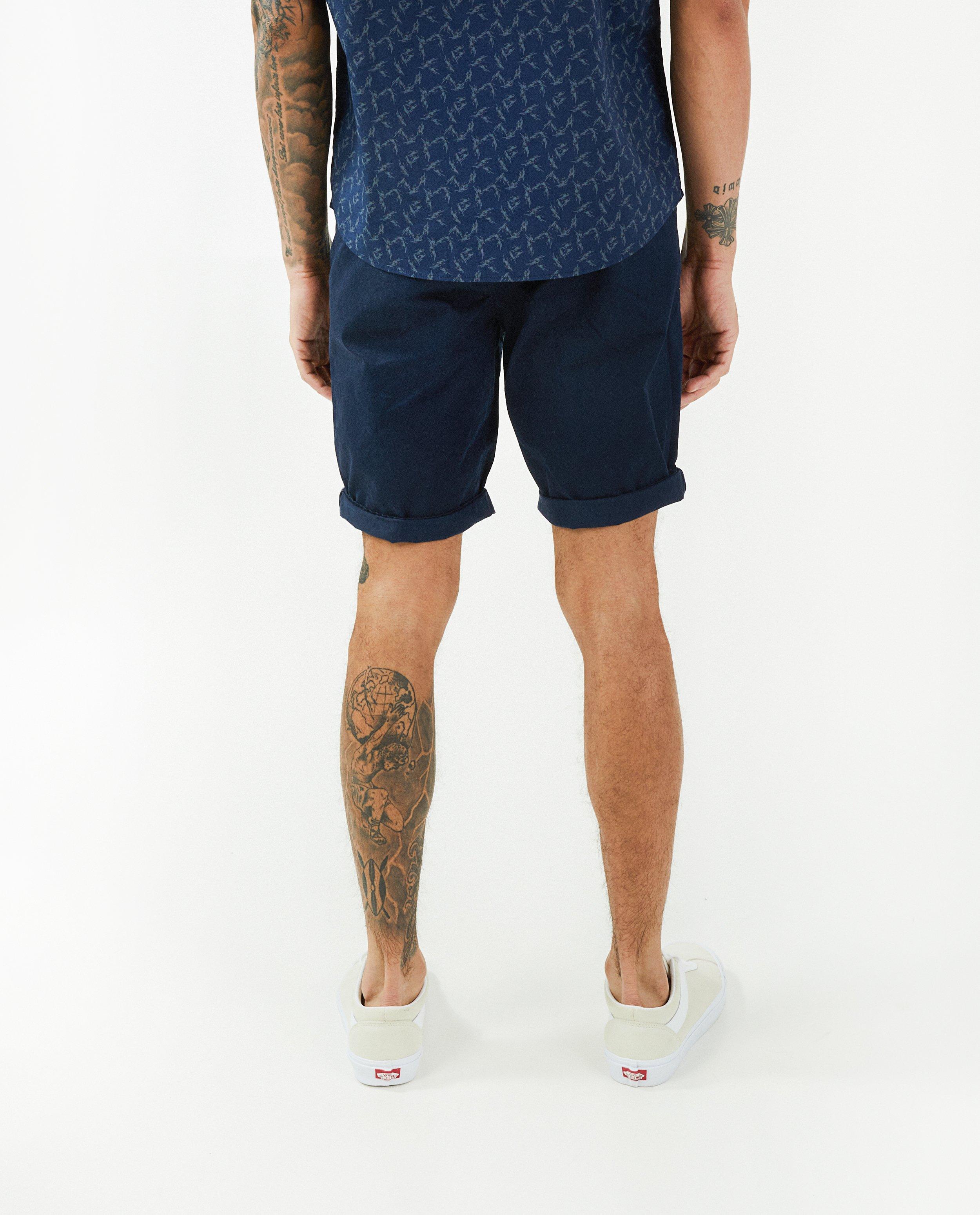 Shorten - Blauwe short regular fit