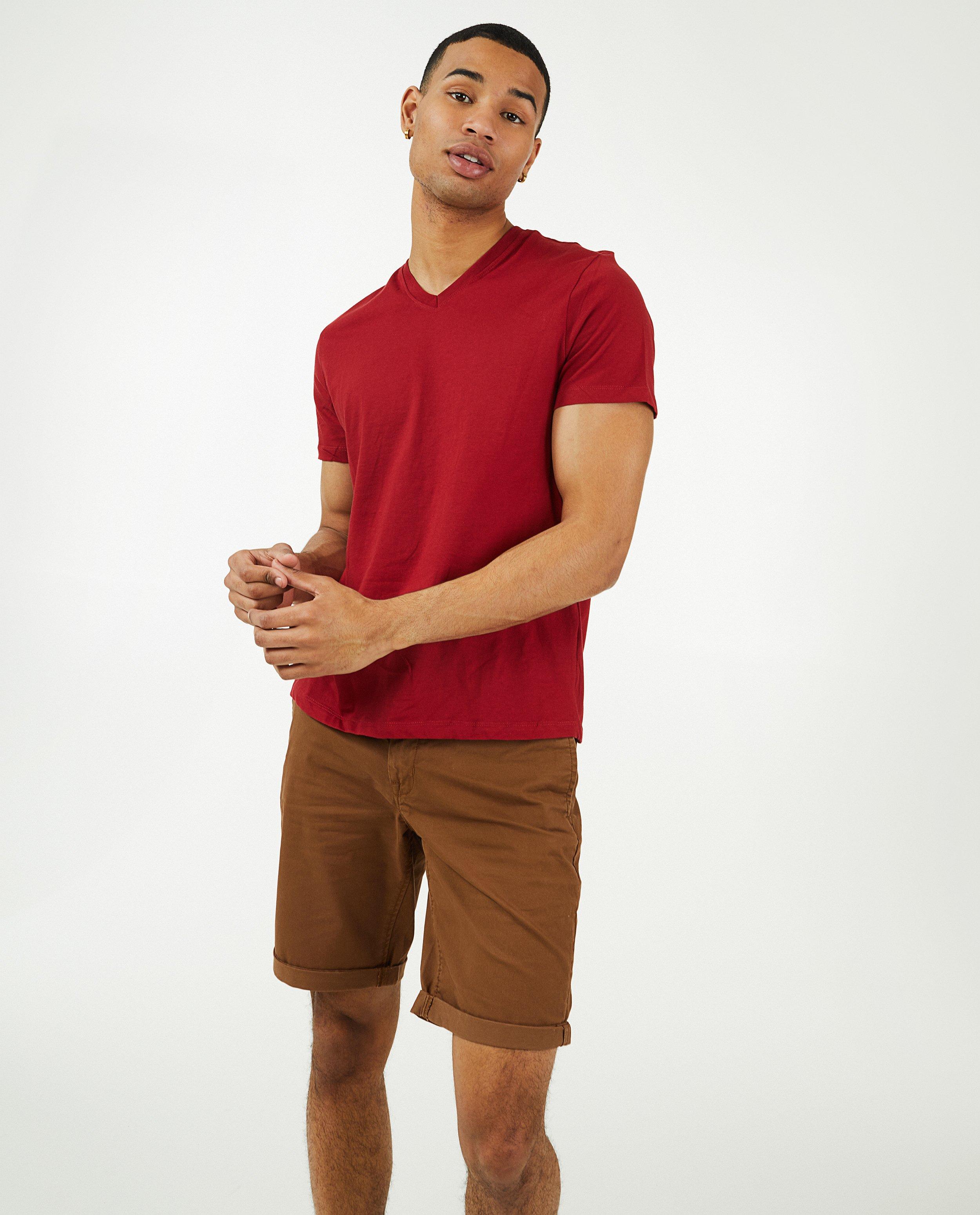 Blauwe short met zakken - null - Quarterback