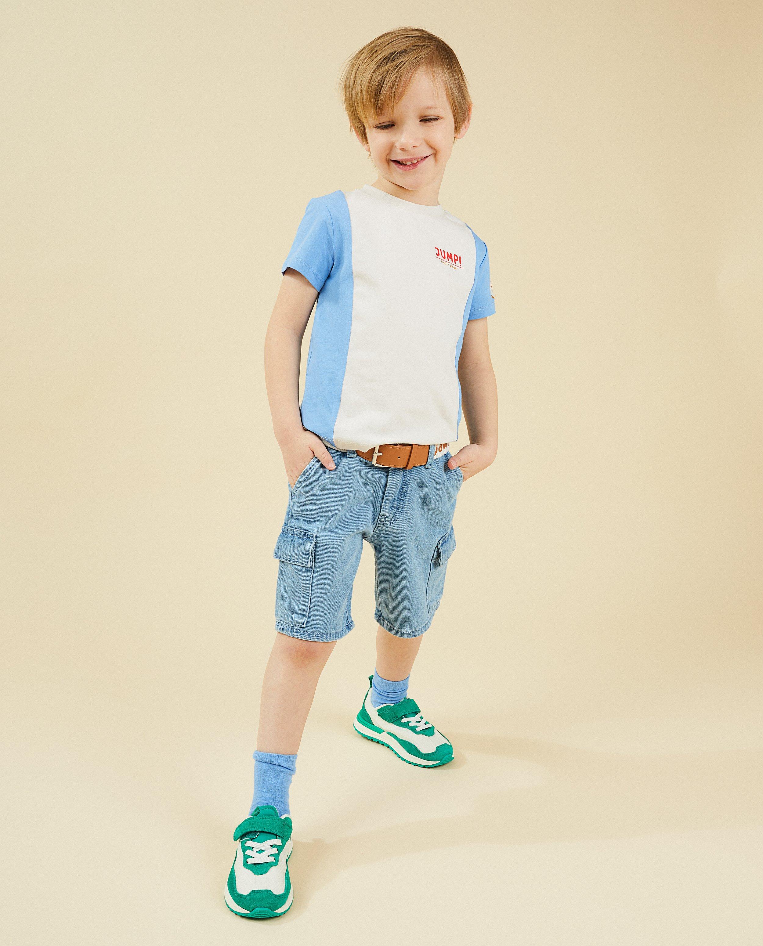 Blauwe bermuda fred + ginger - null - Fred + Ginger