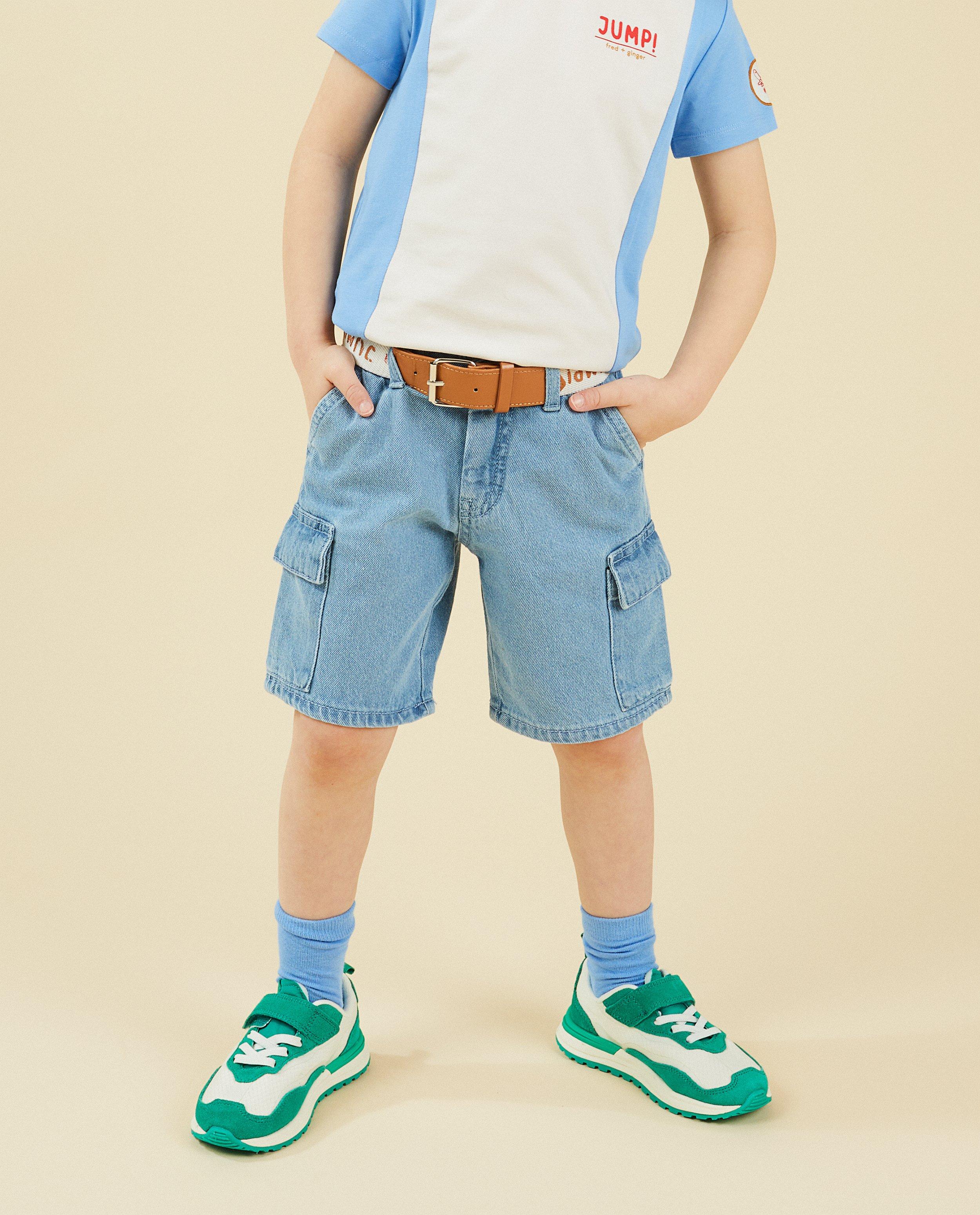 Shorten - Blauwe bermuda fred + ginger