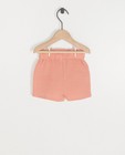 Shorts - Short en coton bio rose clair
