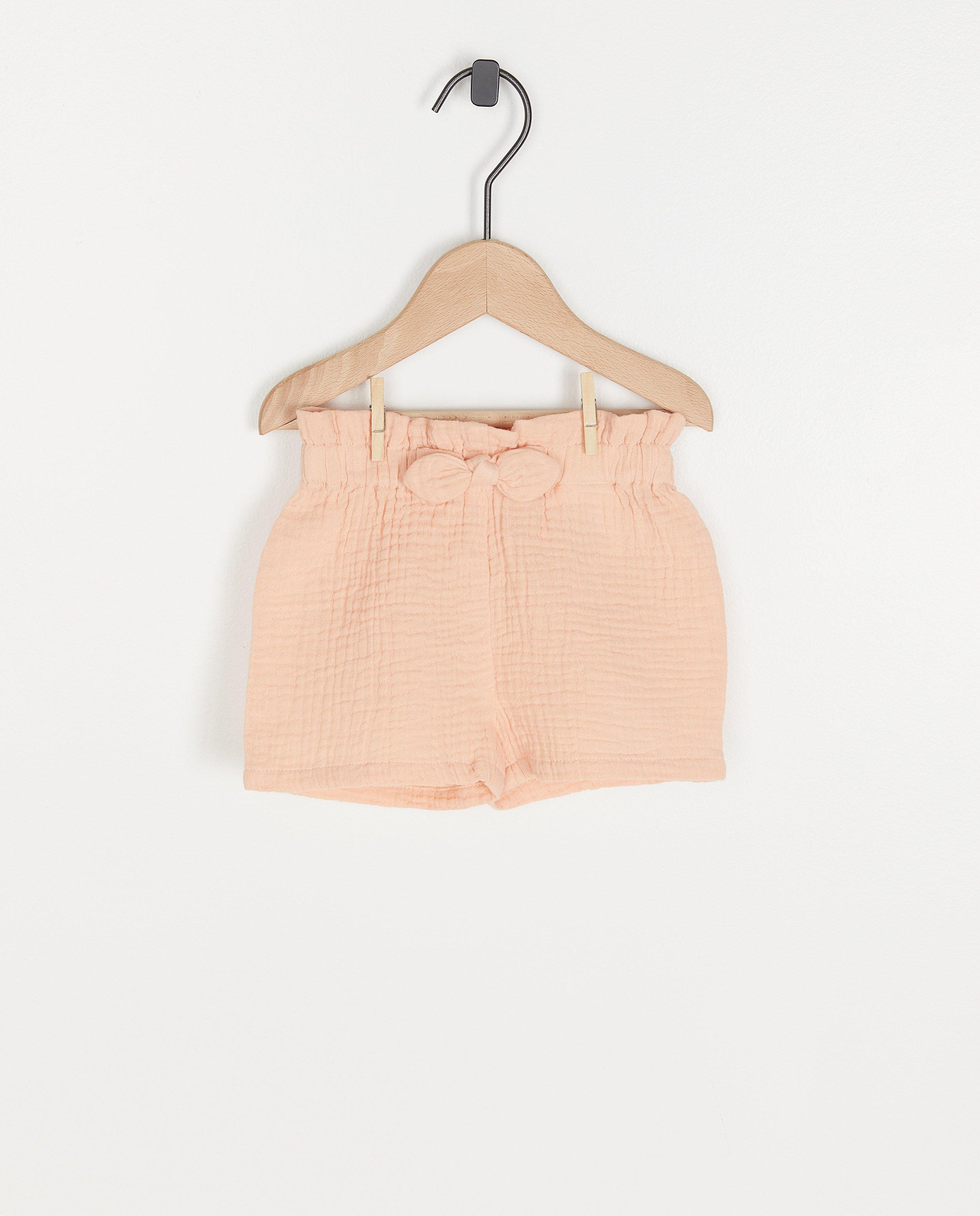 Short en coton bio rose clair - null - Cuddles and Smiles