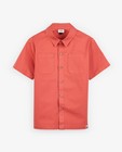 Chemises - Chemise rouge à inscription CKS
