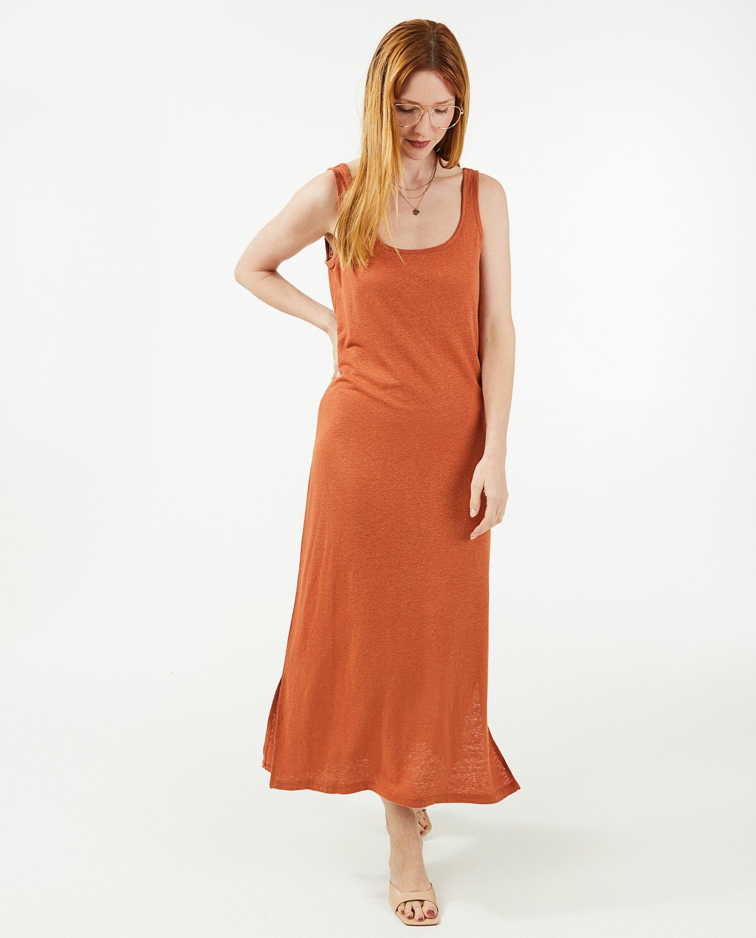 Roestbruine jurk online