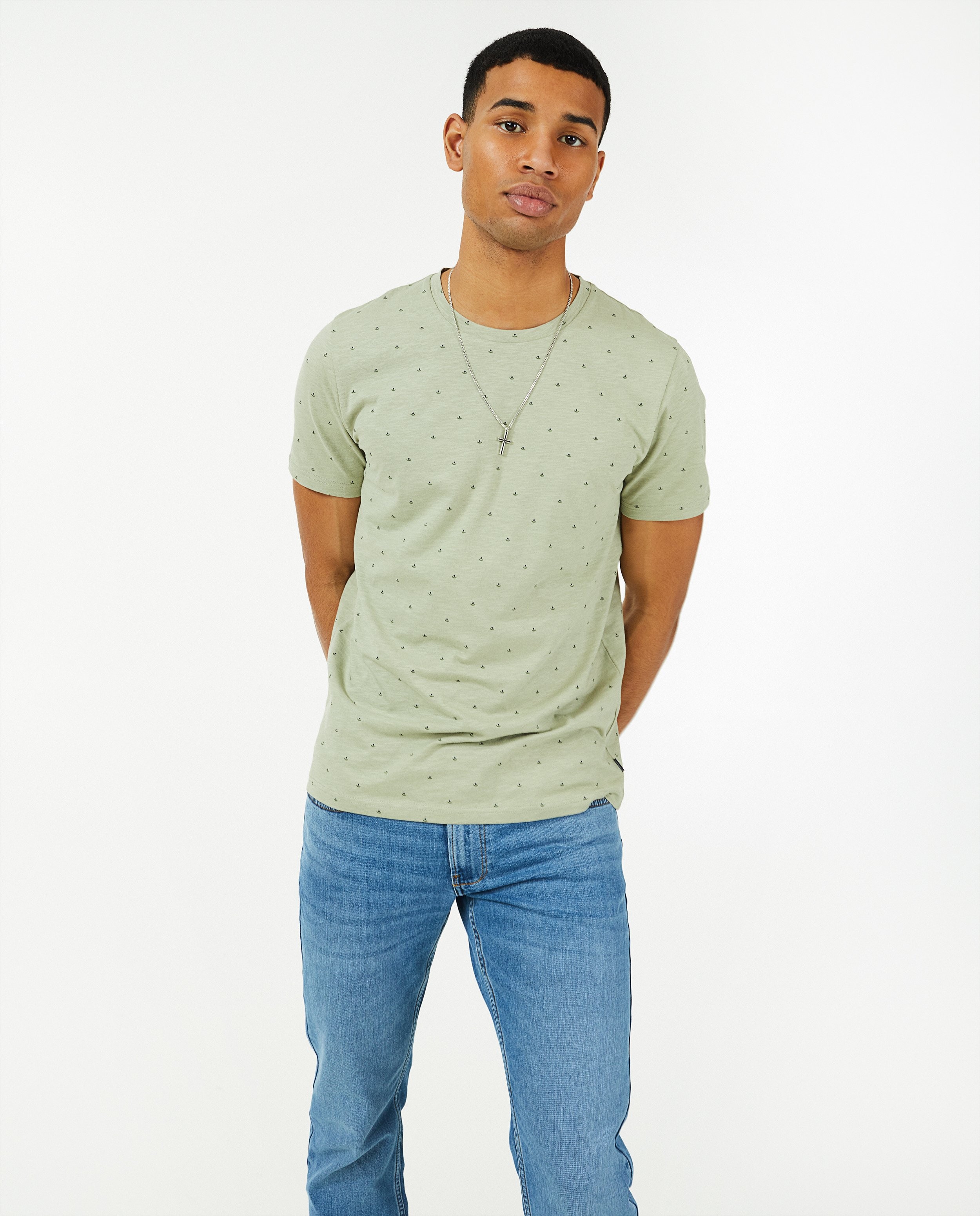 T-shirts - Biokatoenen T-shirt met print