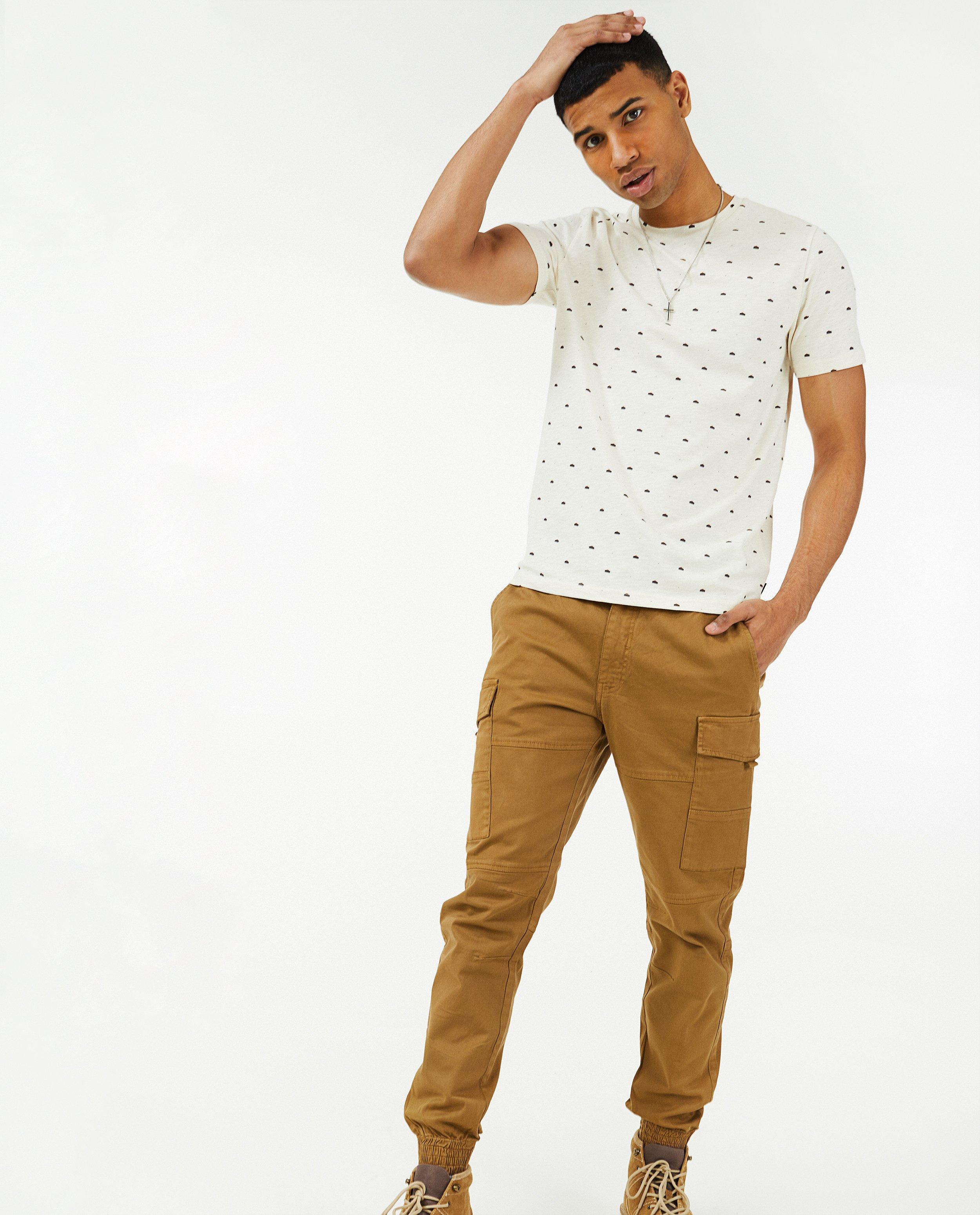 T-shirts - Biokatoenen T-shirt met print