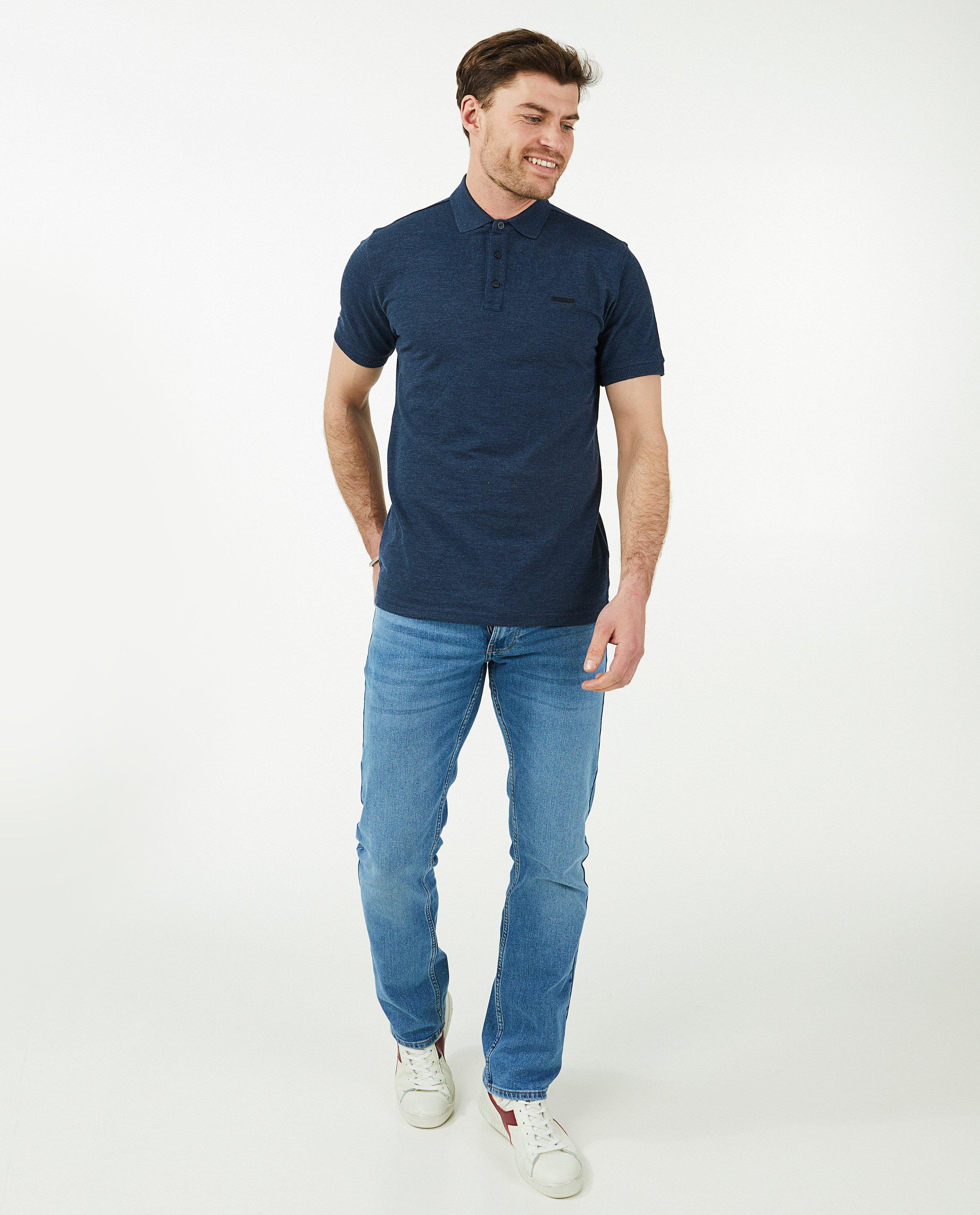 Polo bleu - null - Quarterback