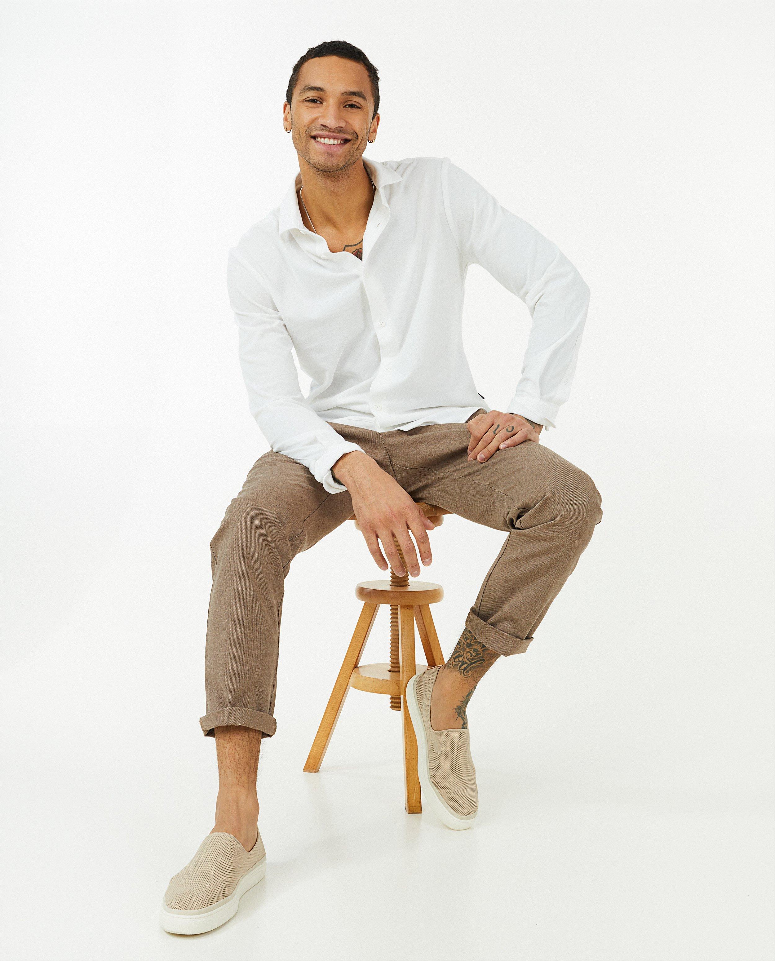 Chemise noire stretchy - null - Quarterback