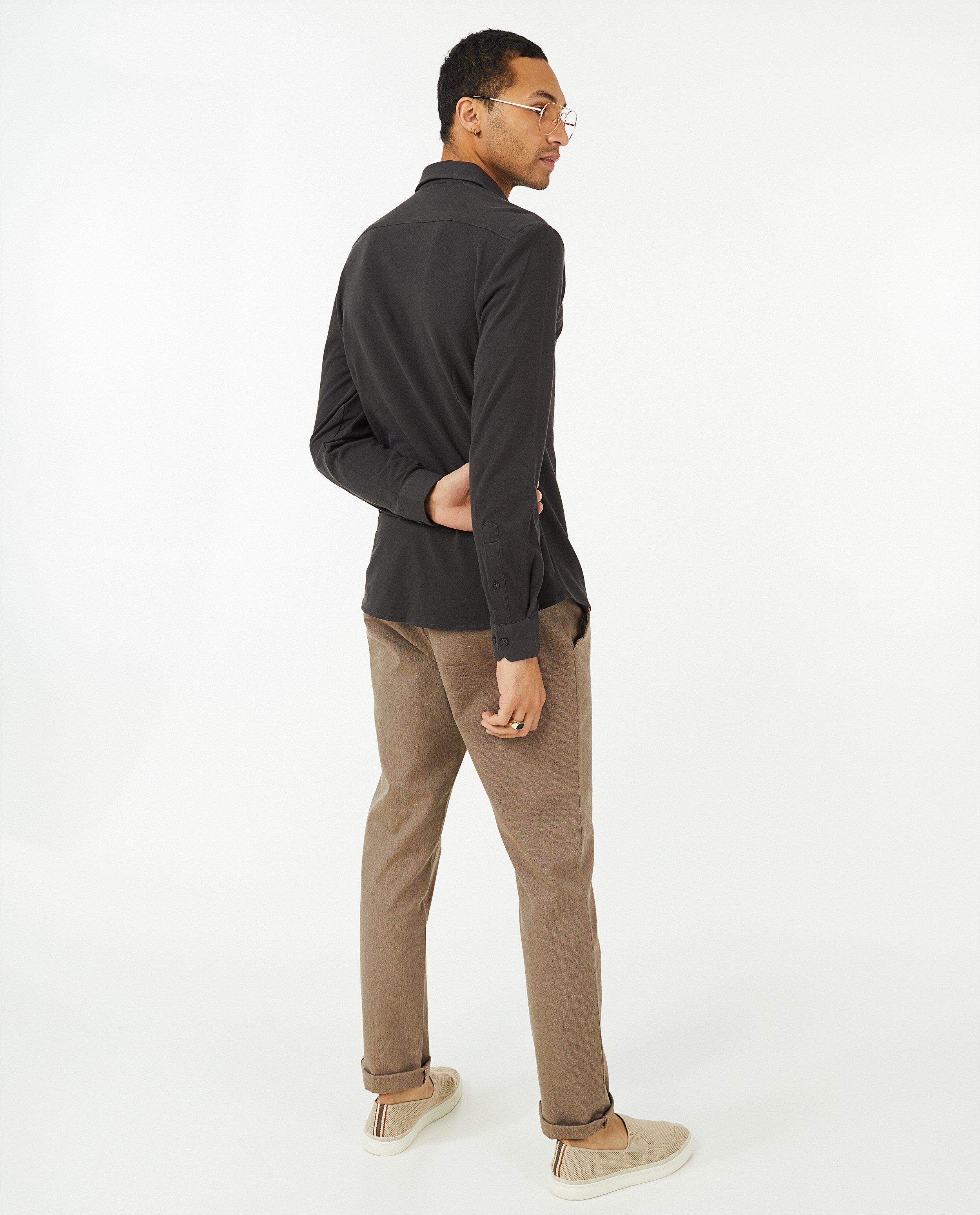 Chemise noire stretchy - null - Quarterback