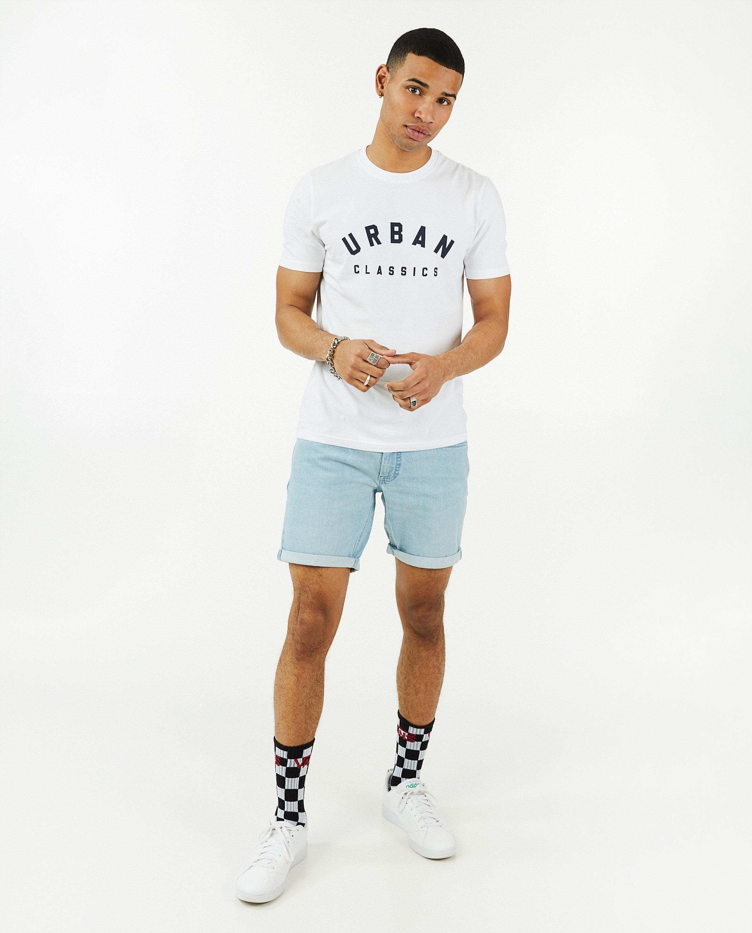 Short en jeans bleu foncé Jeff - null - Quarterback