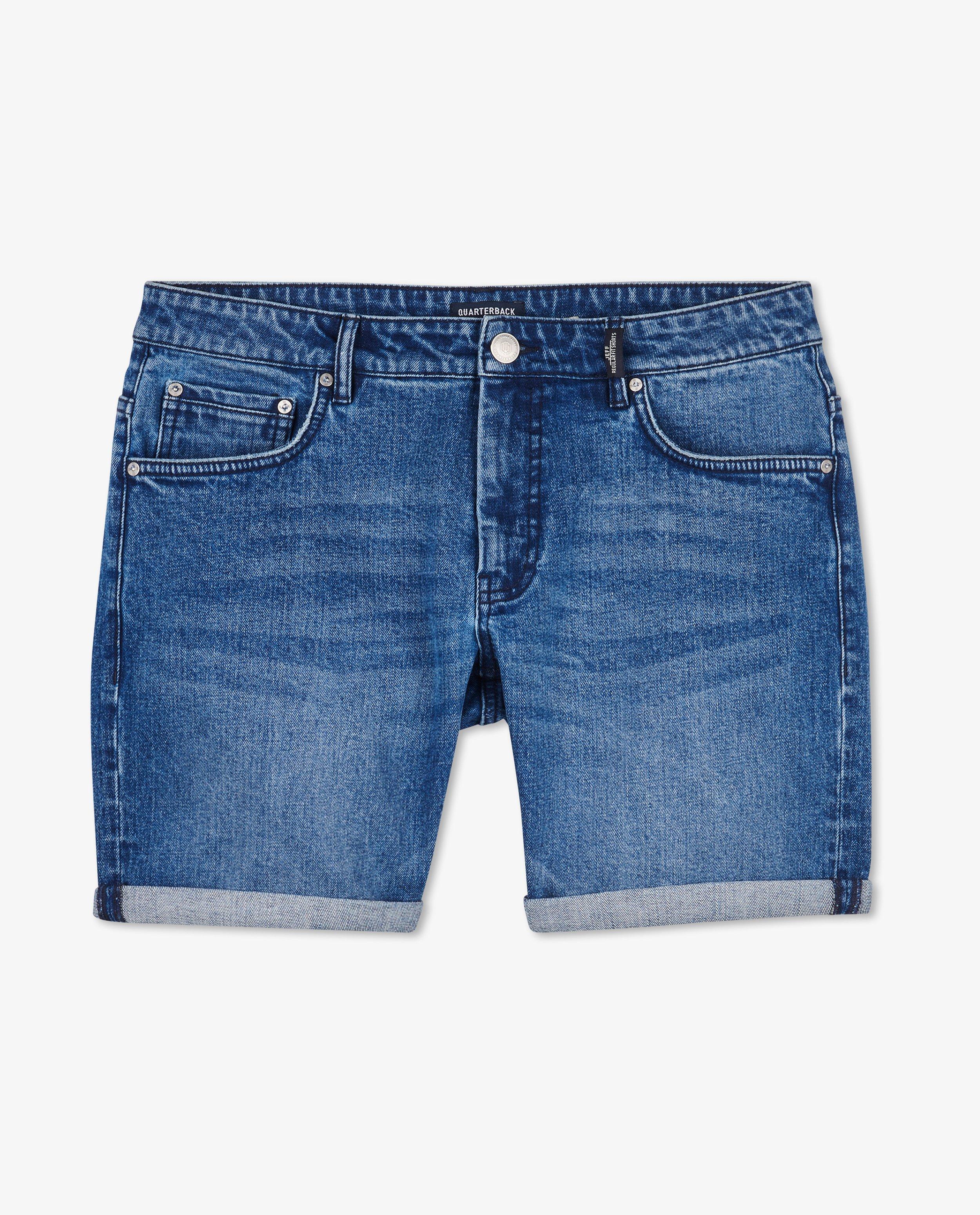 Shorts - Short en jeans bleu foncé Jeff