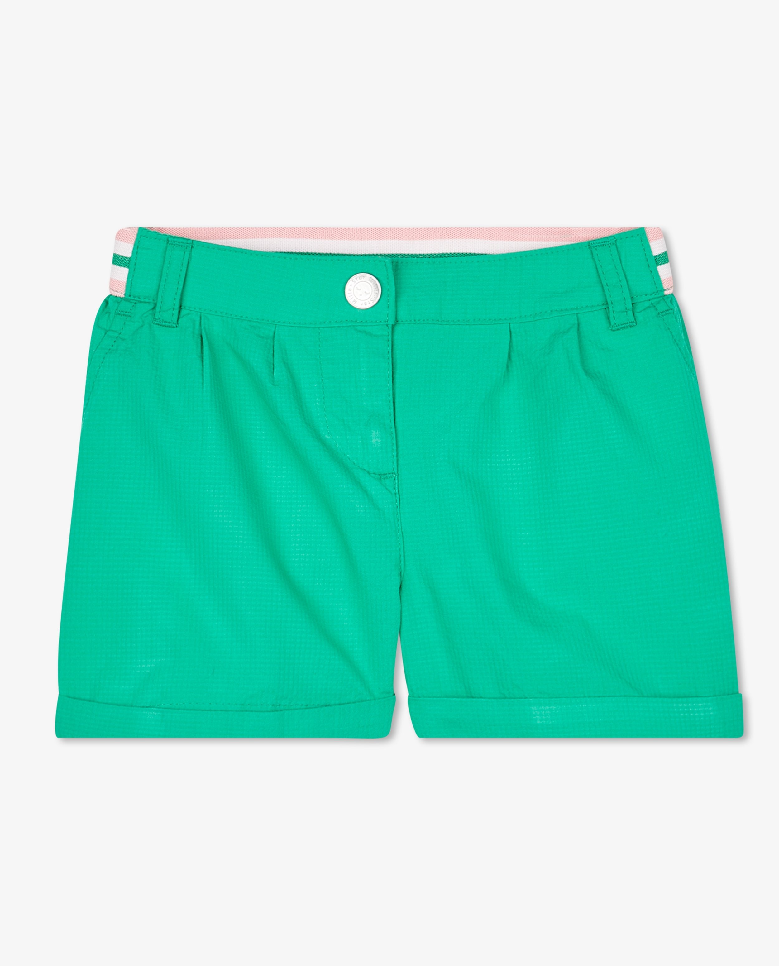 Shorten - Groene short met elastische band