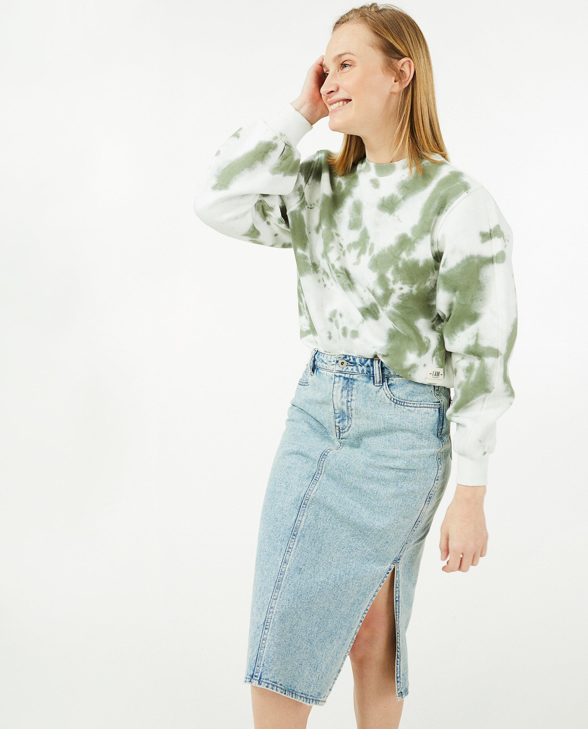 Sweaters - Witte sweater I AM met print