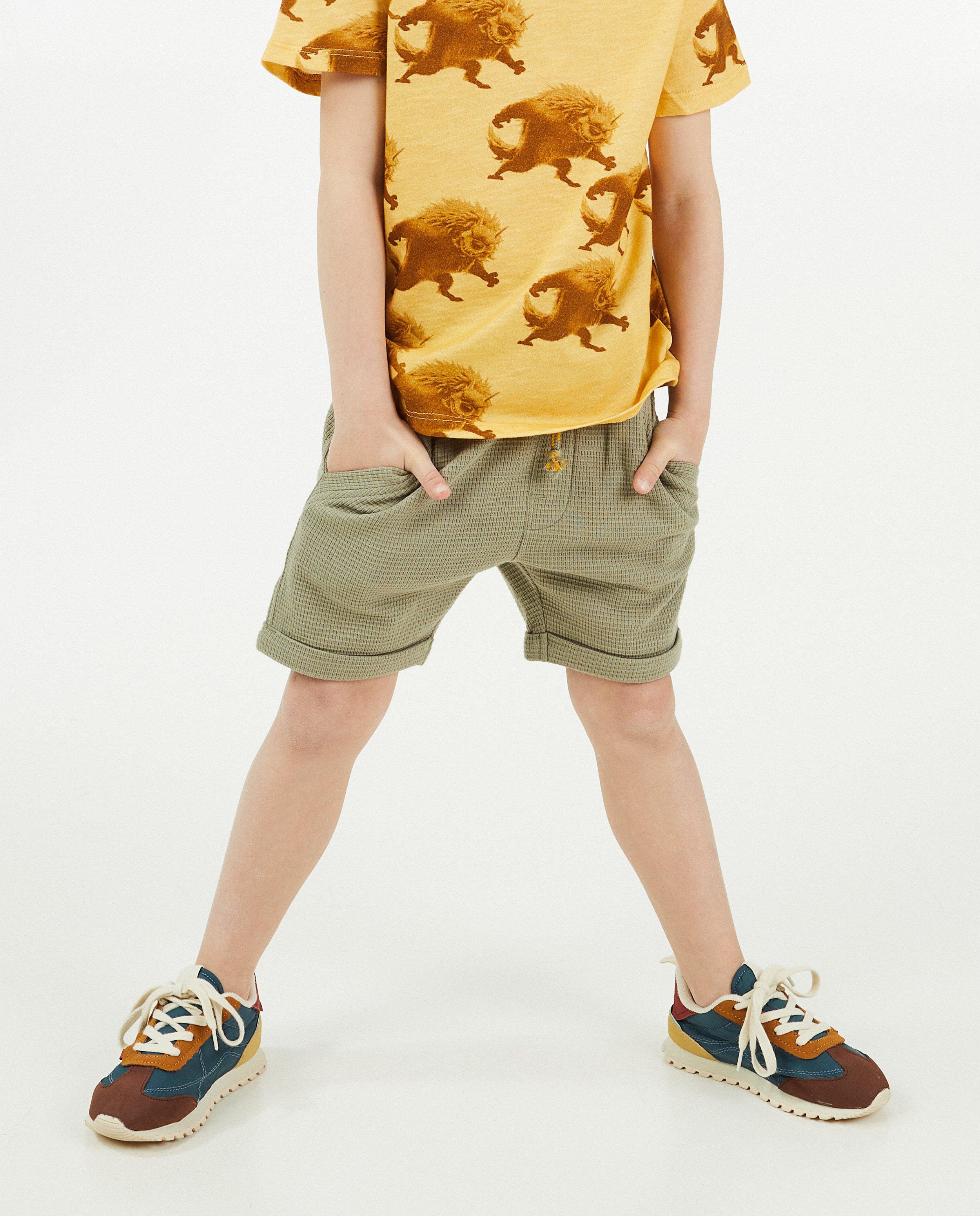 Groene short 100% Wolf - Product Detail - lichtgroen - afbeelding nummer 2