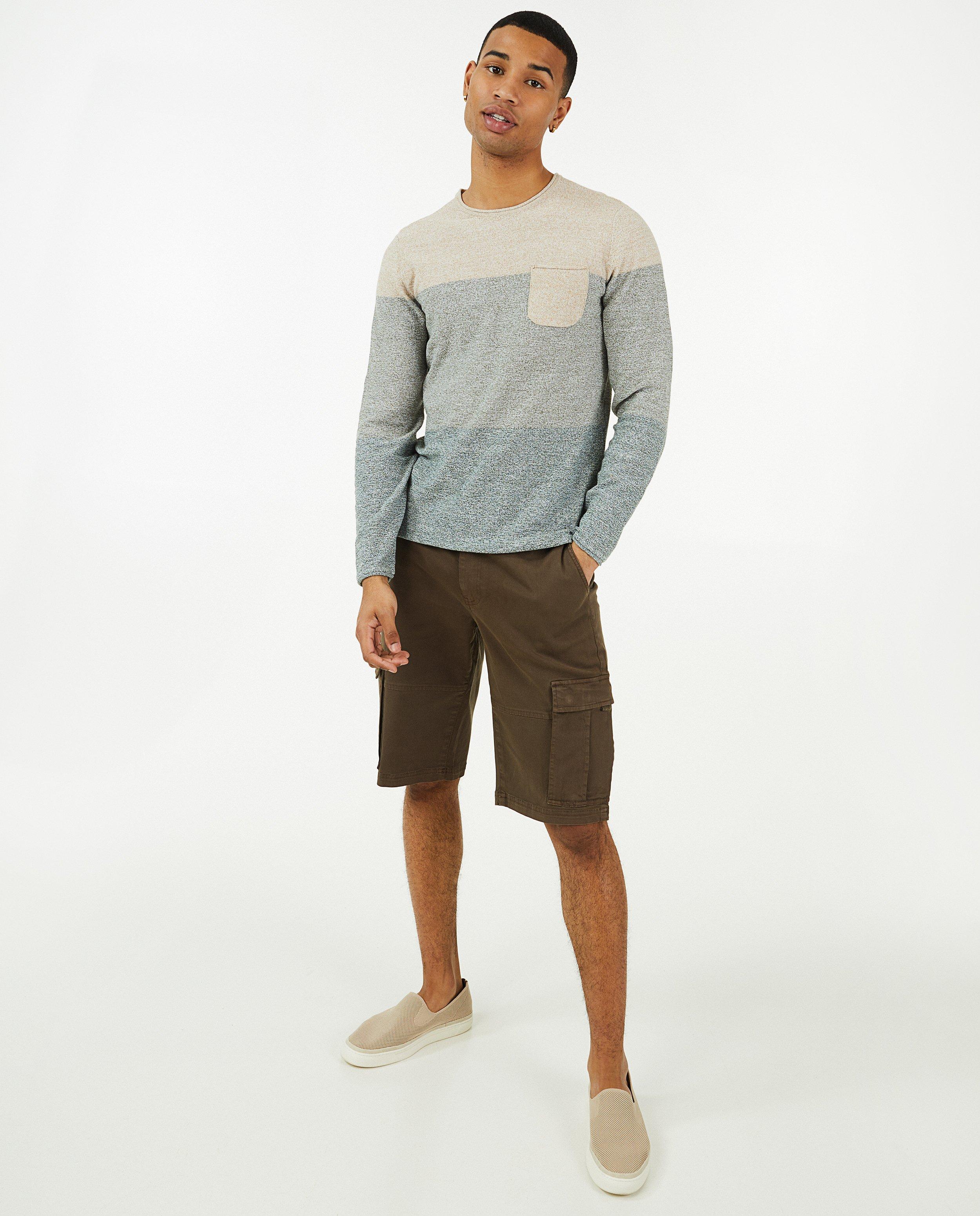 Bruine cargo short - null - Quarterback