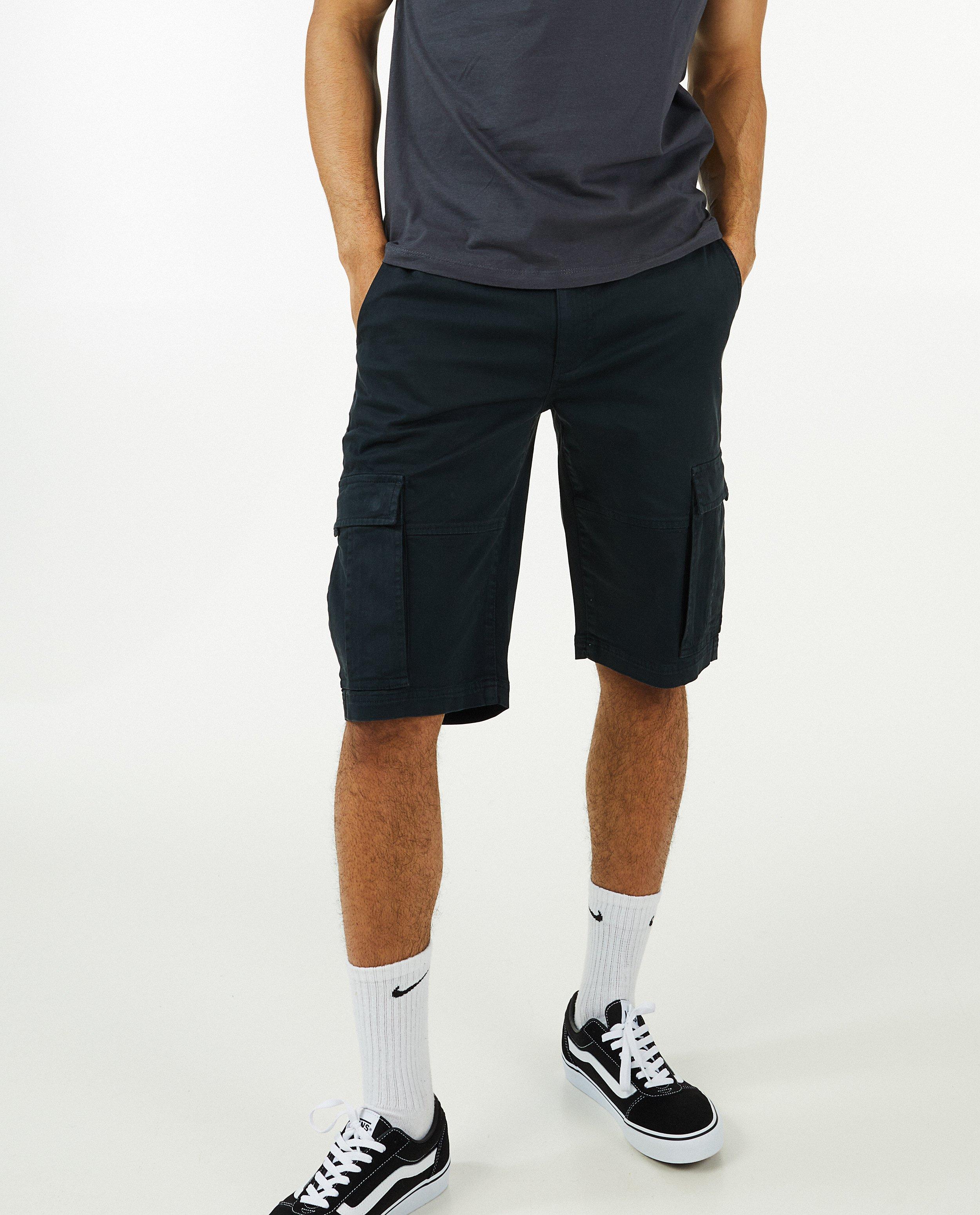 Shorten - Donkergroene cargo short