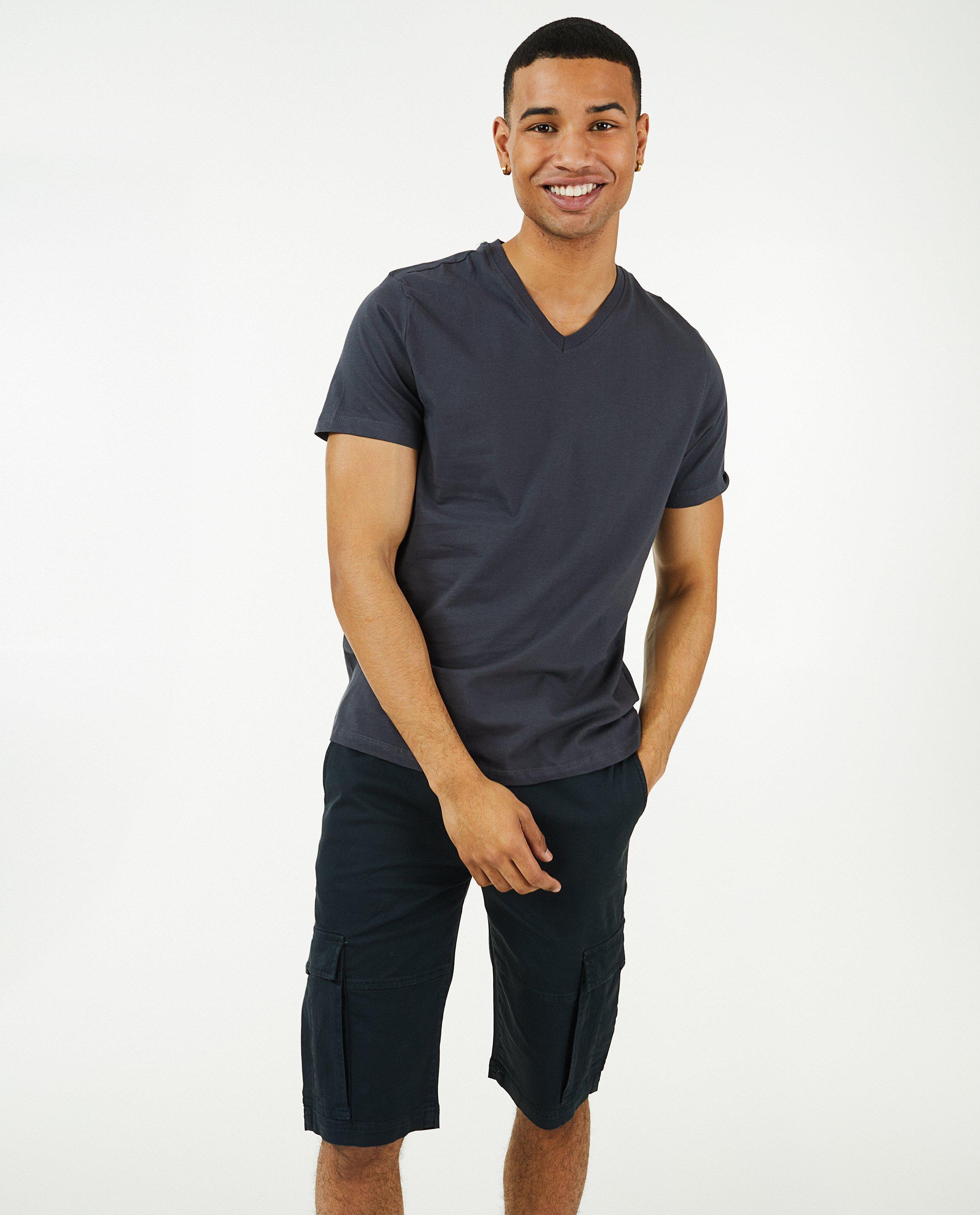 Shorten - Donkergroene cargo short