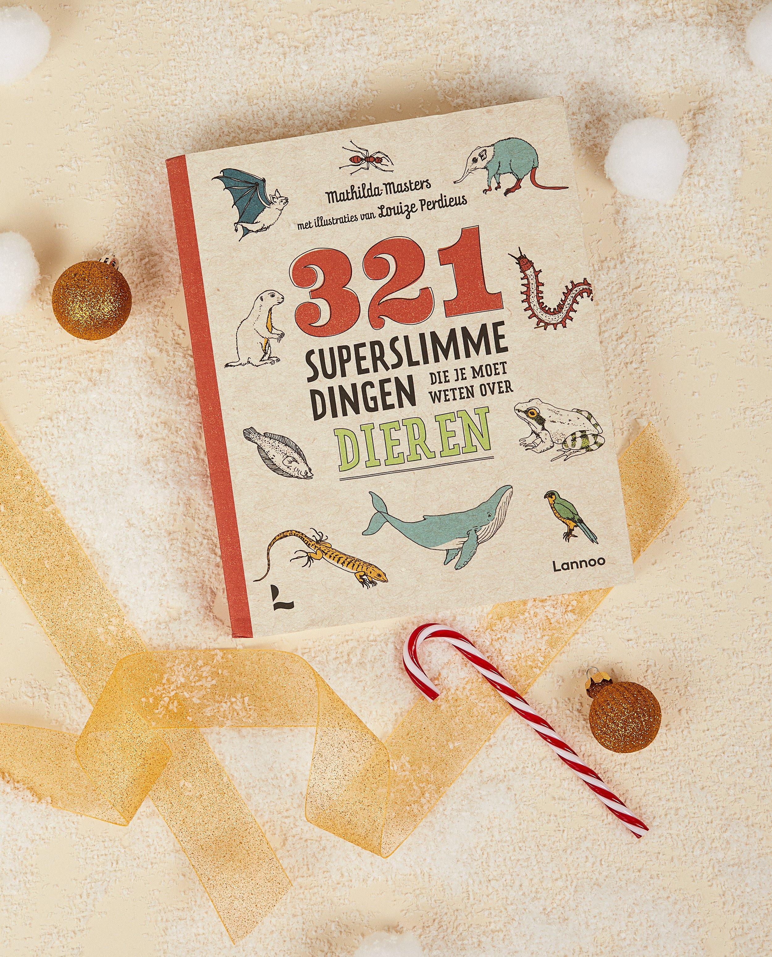 Boek '321 superslimme dingen over dieren' - null - Lannoo
