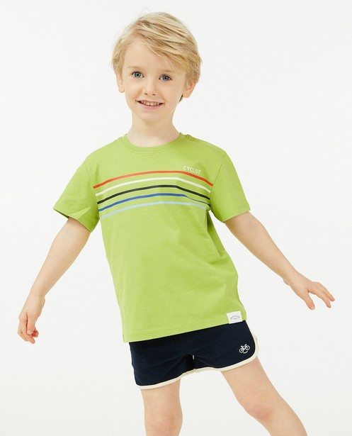 T-shirts - Ecru T-shirt met strepen Baptiste, 2-7 jaar