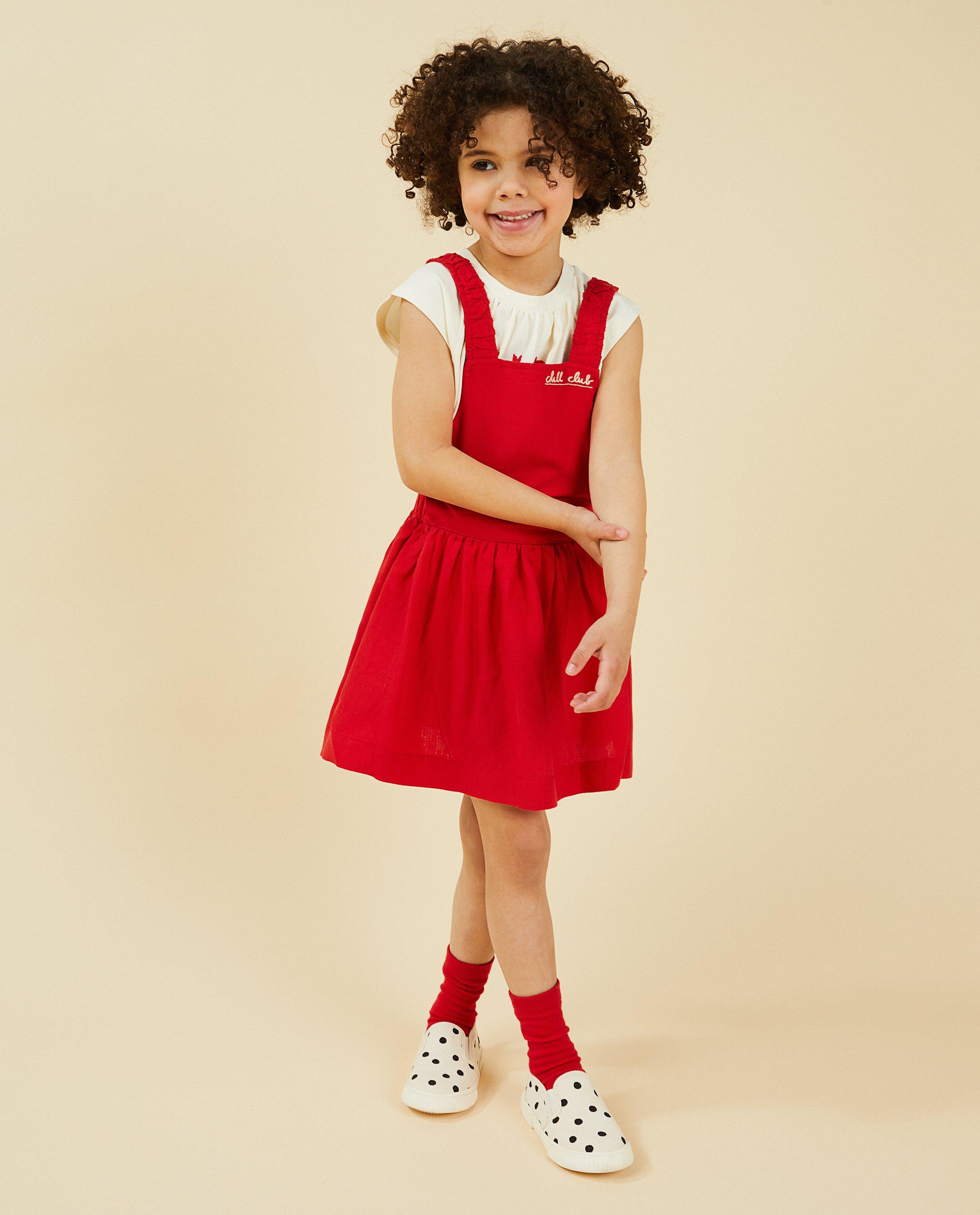 Robe salopette rouge fred + ginger - null - Fred + Ginger