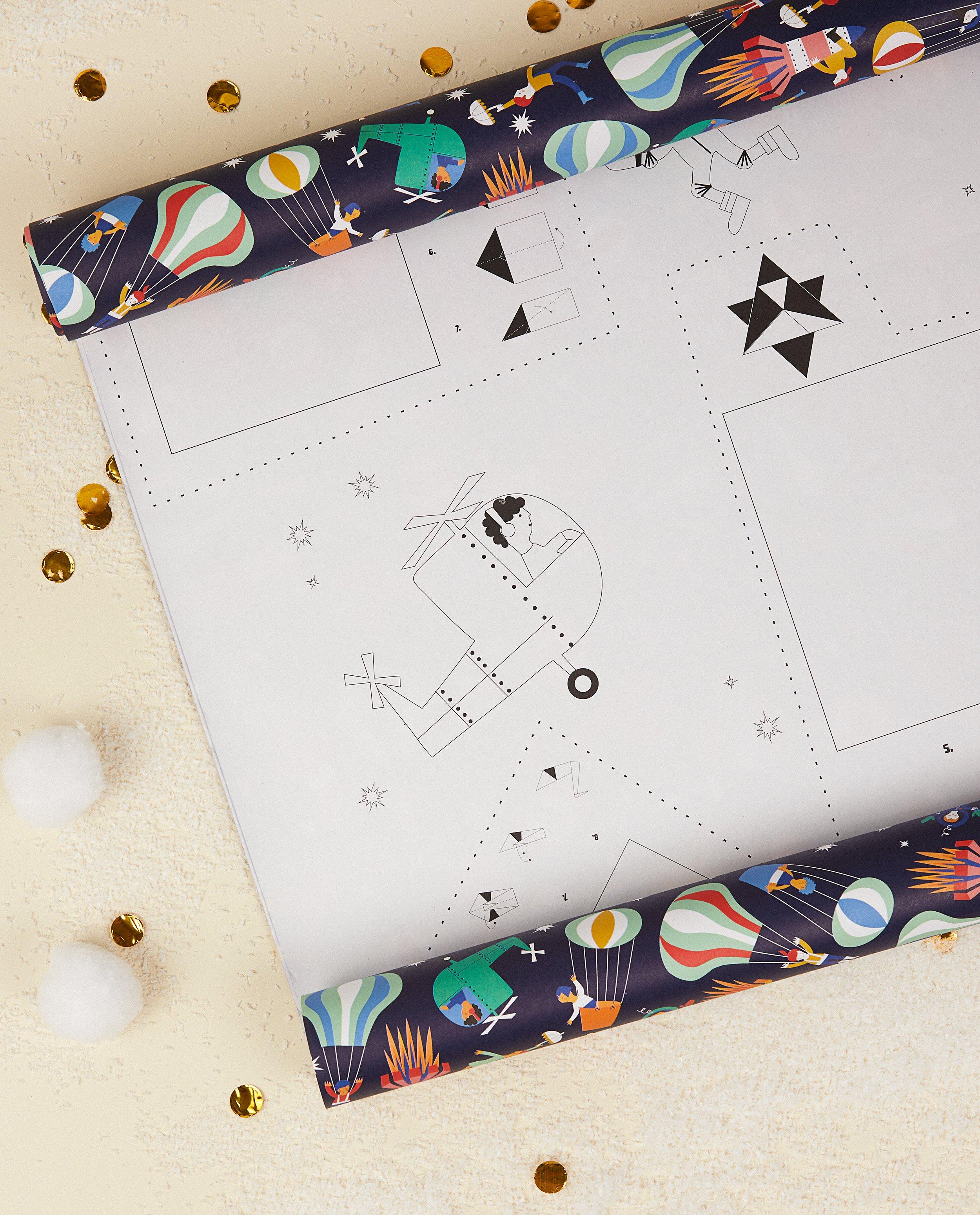 Cadeaux - Papier d’emballage recto verso Lijstjestijd