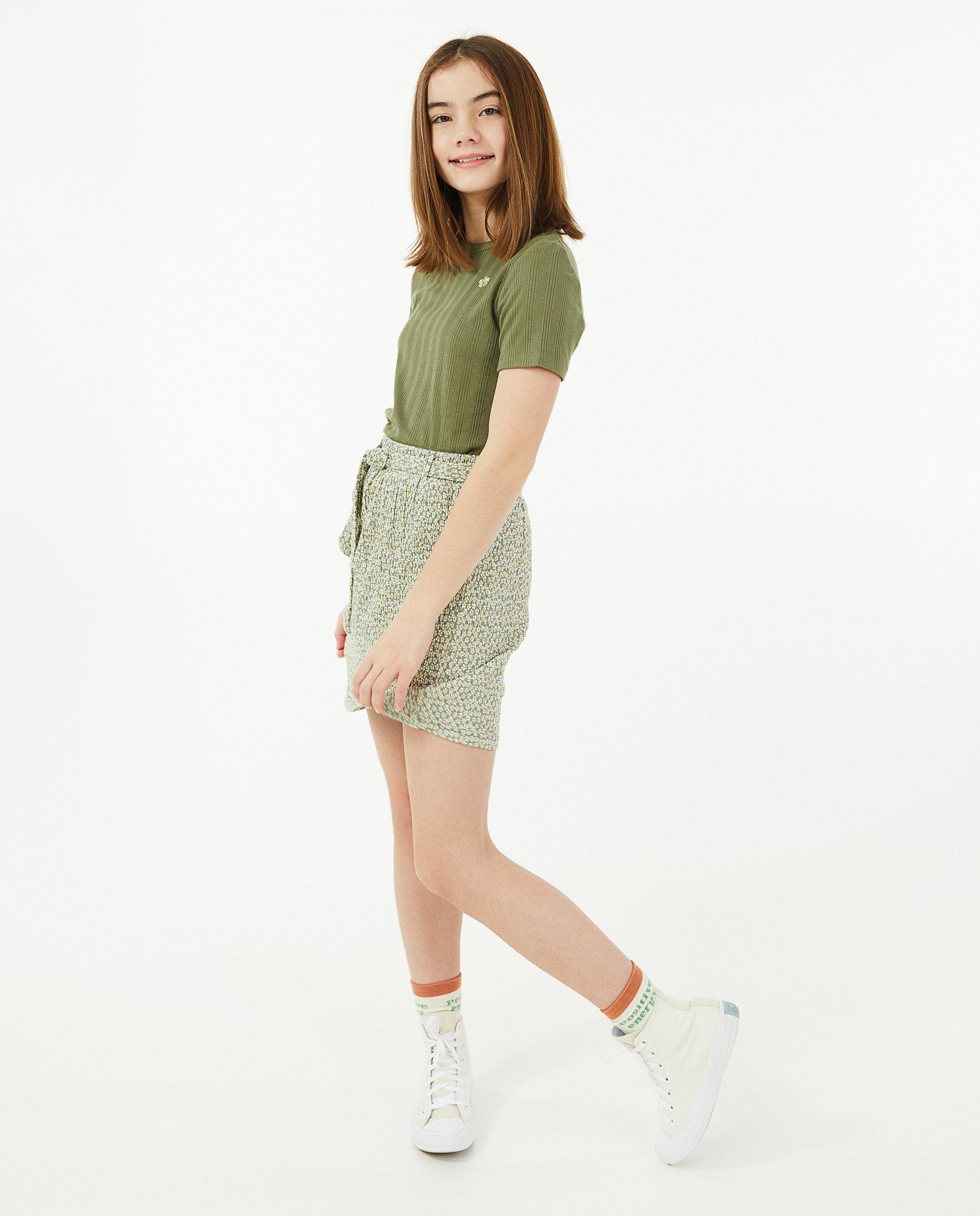 Groen T-shirtje met strepen - null - Fish & Chips