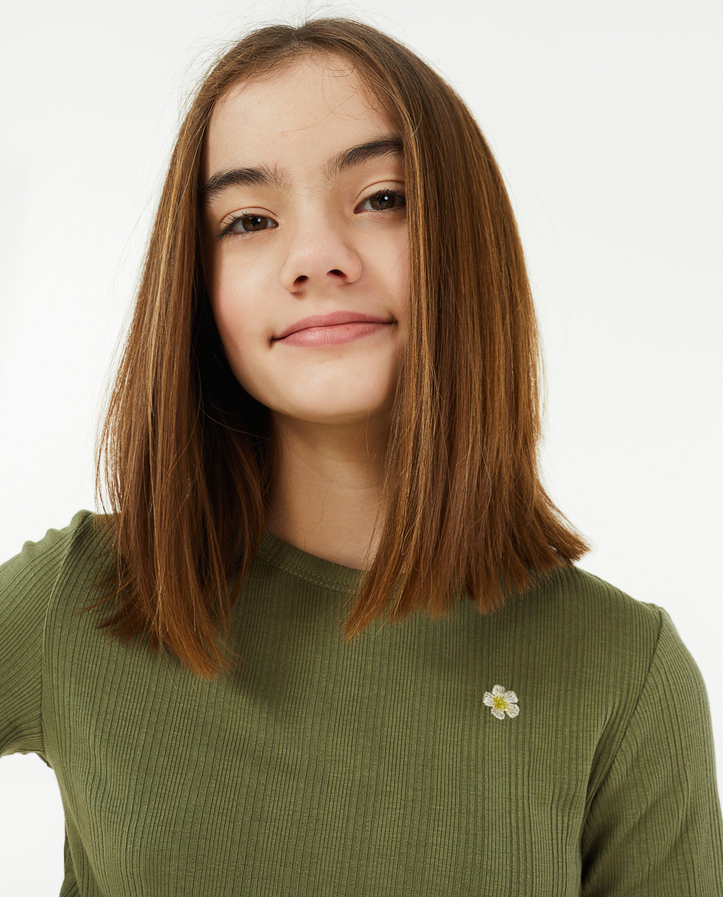 T-shirts - Groen T-shirtje met strepen