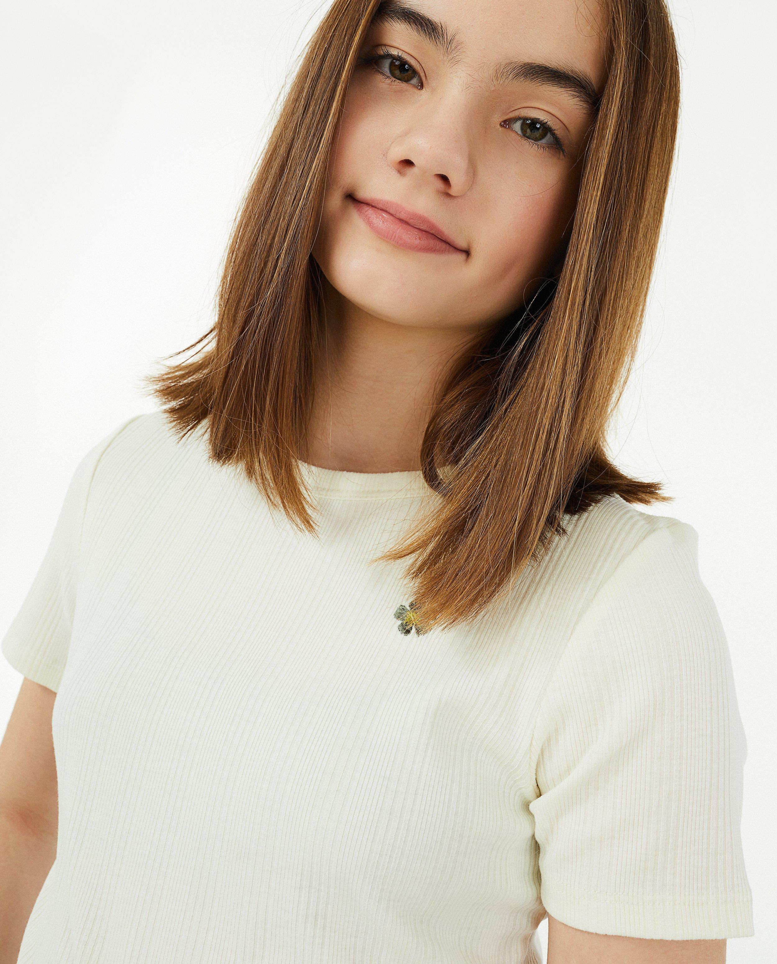 T-shirts - Groen T-shirtje met strepen