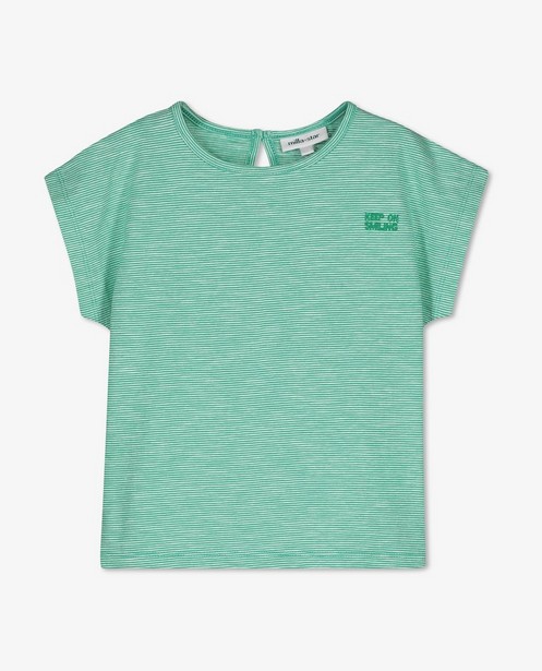 T-shirts - T-shirt vert rayé