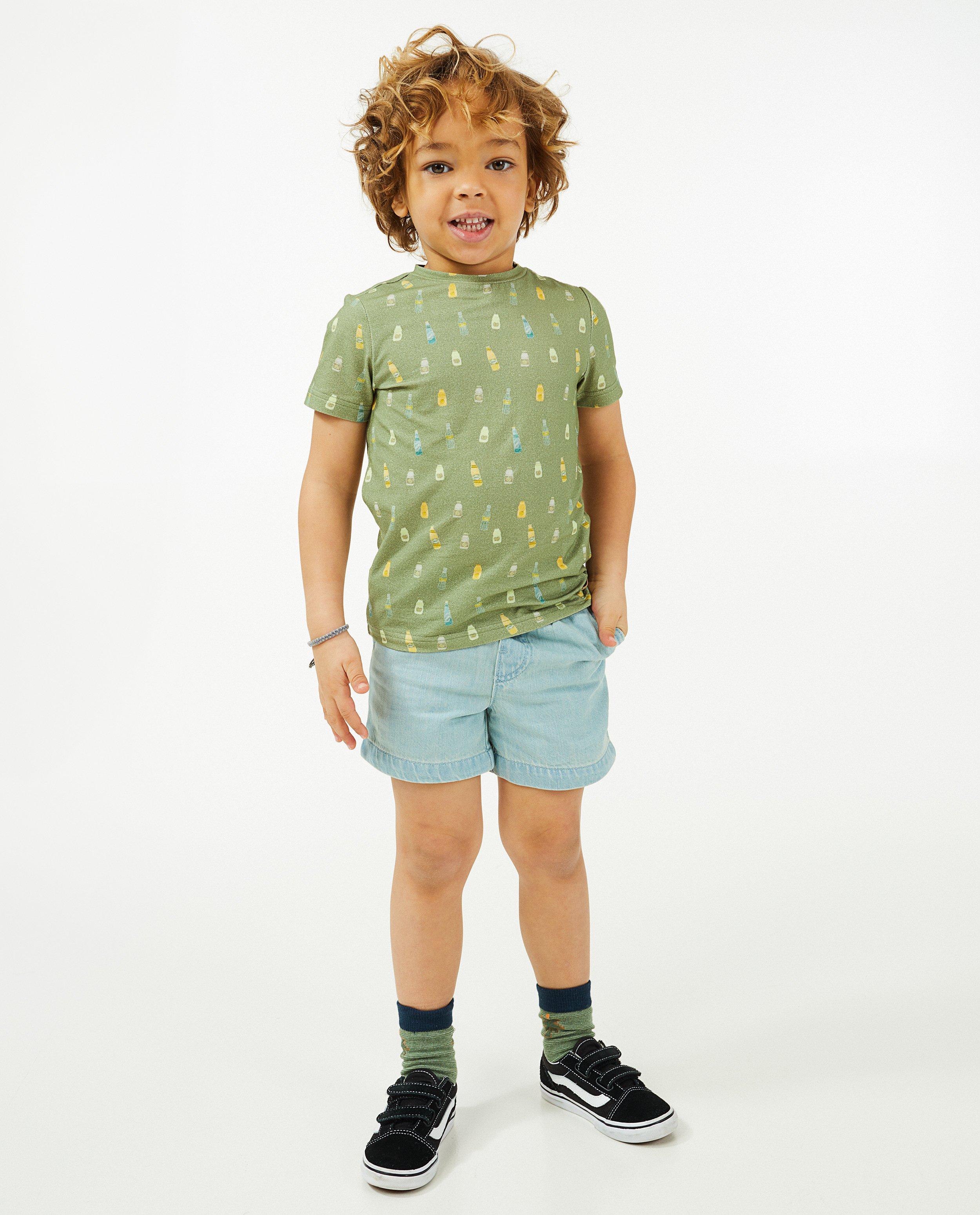 Jeansshort met loose fit - null - Kidz Nation