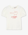 T-shirts - Koraalrood T-shirt met print fred + ginger