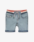 Shorts - Short en jeans à taille élastique
