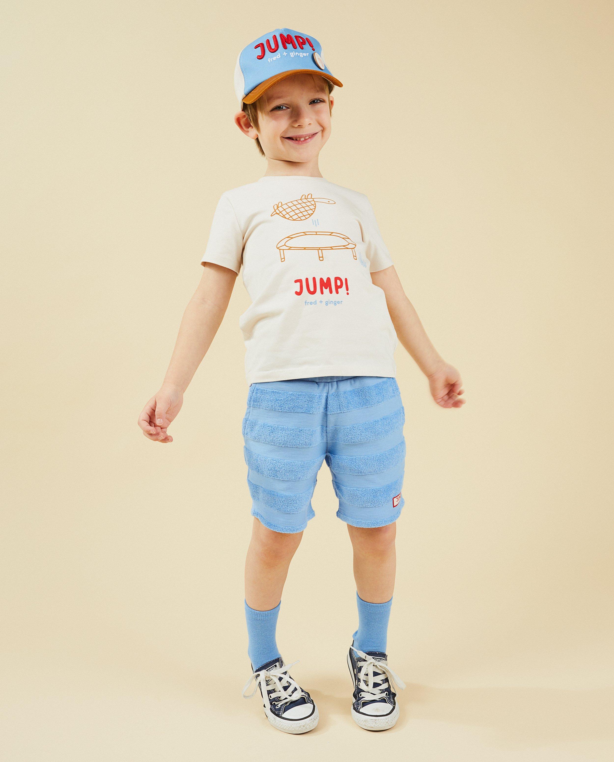 Blauwe short fred + ginger - Product Detail - blauw - afbeelding nummer 1