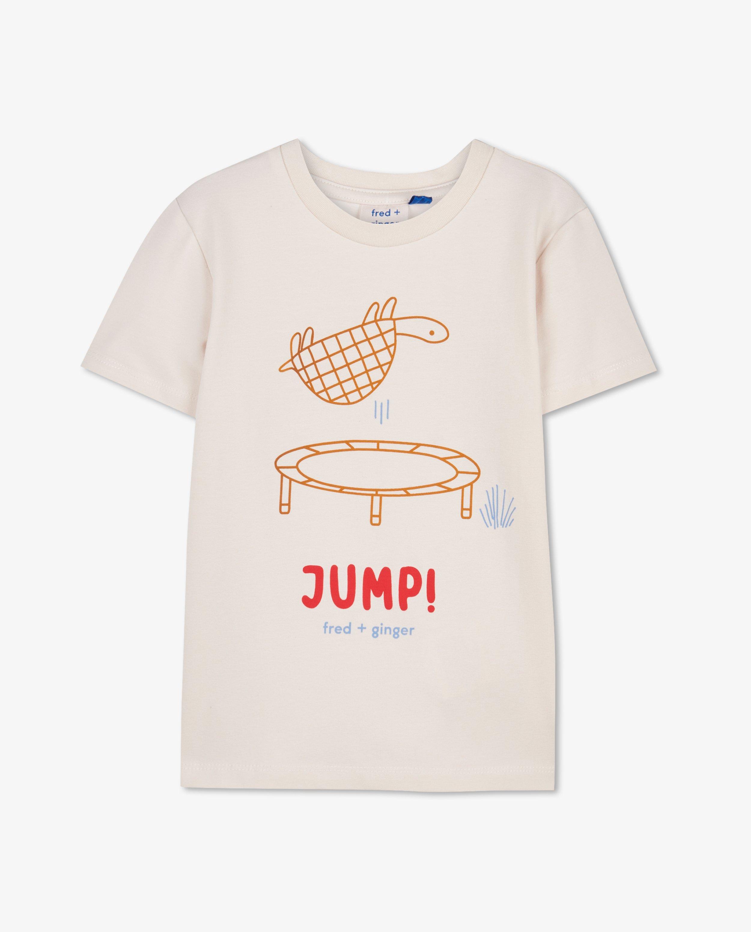 Beige T-shirt fred + ginger - Product Detail - wit - afbeelding nummer 3