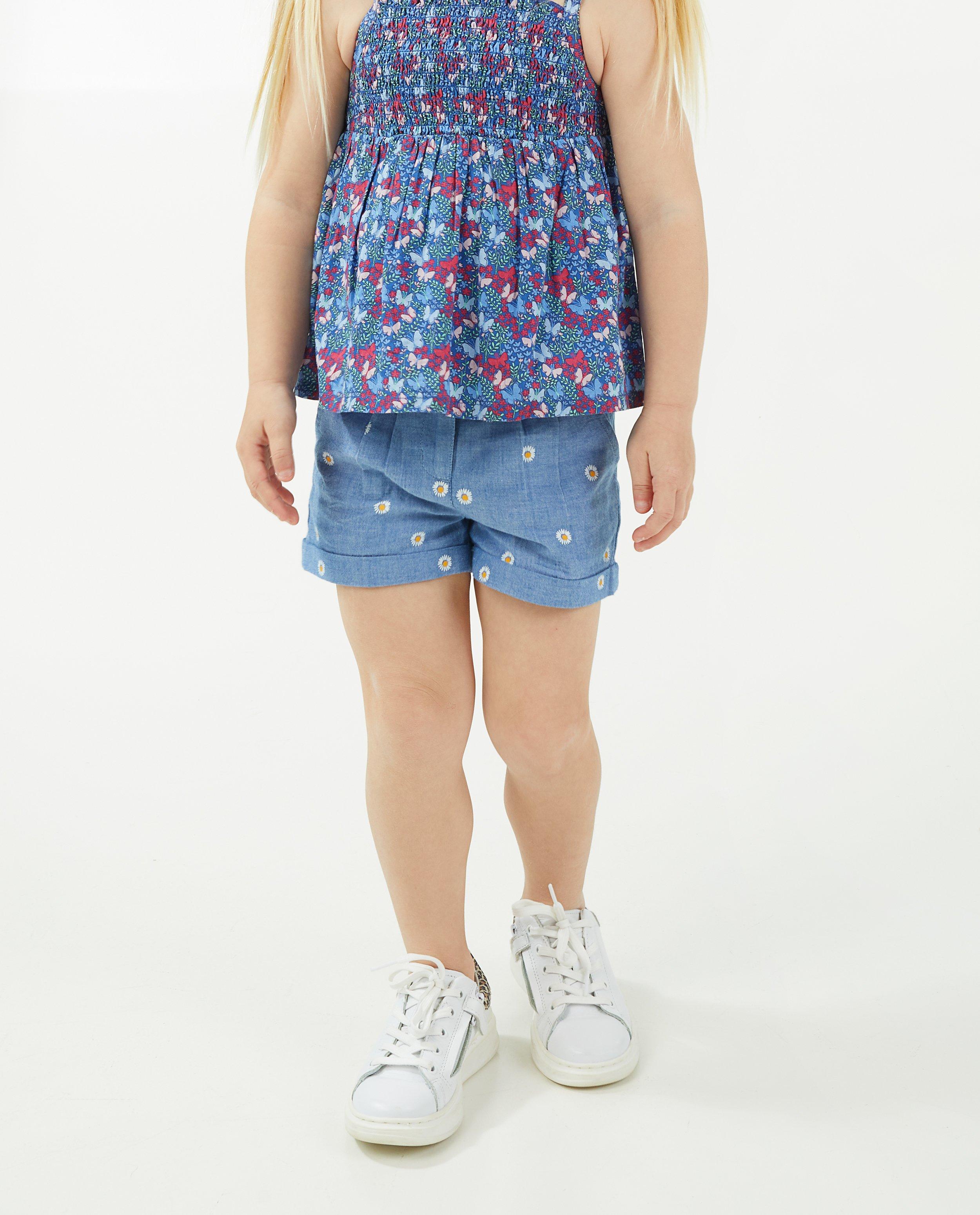 Shorts - Short bleu à imprimé K3