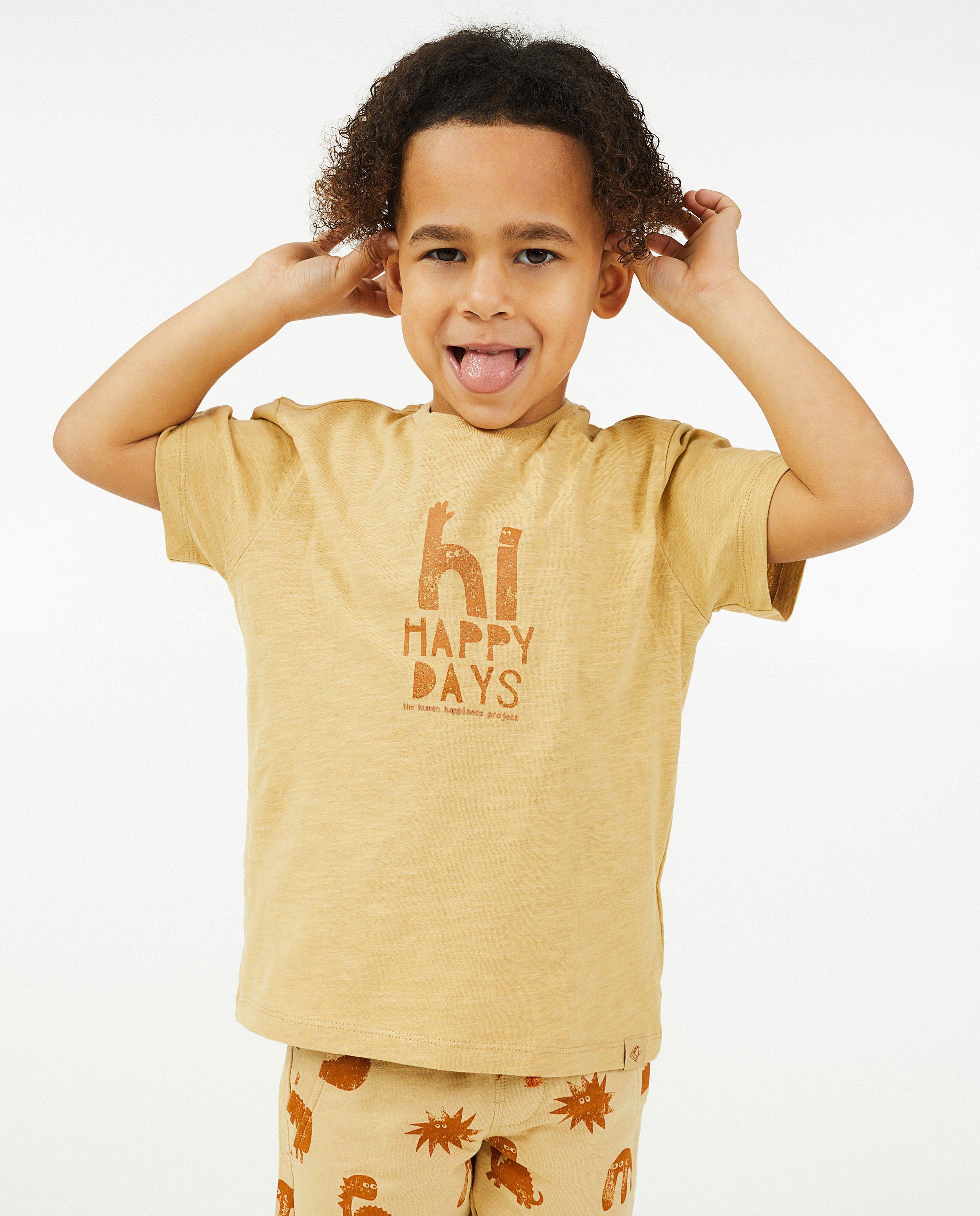 T-shirts - T-shirt brun clair Vic le Viking