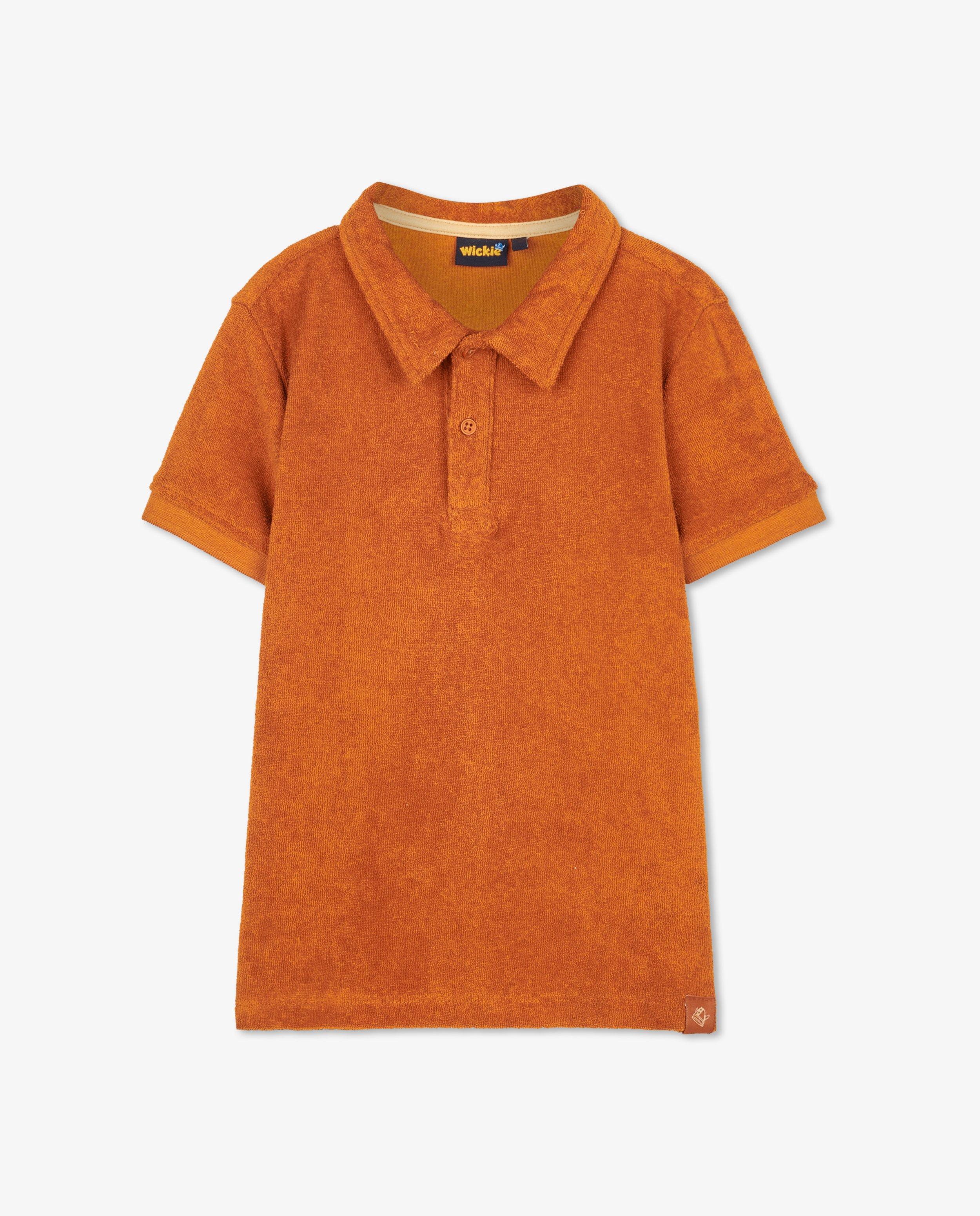 Polo brun en tissu éponge Vic le Viking - null - Vic le Viking