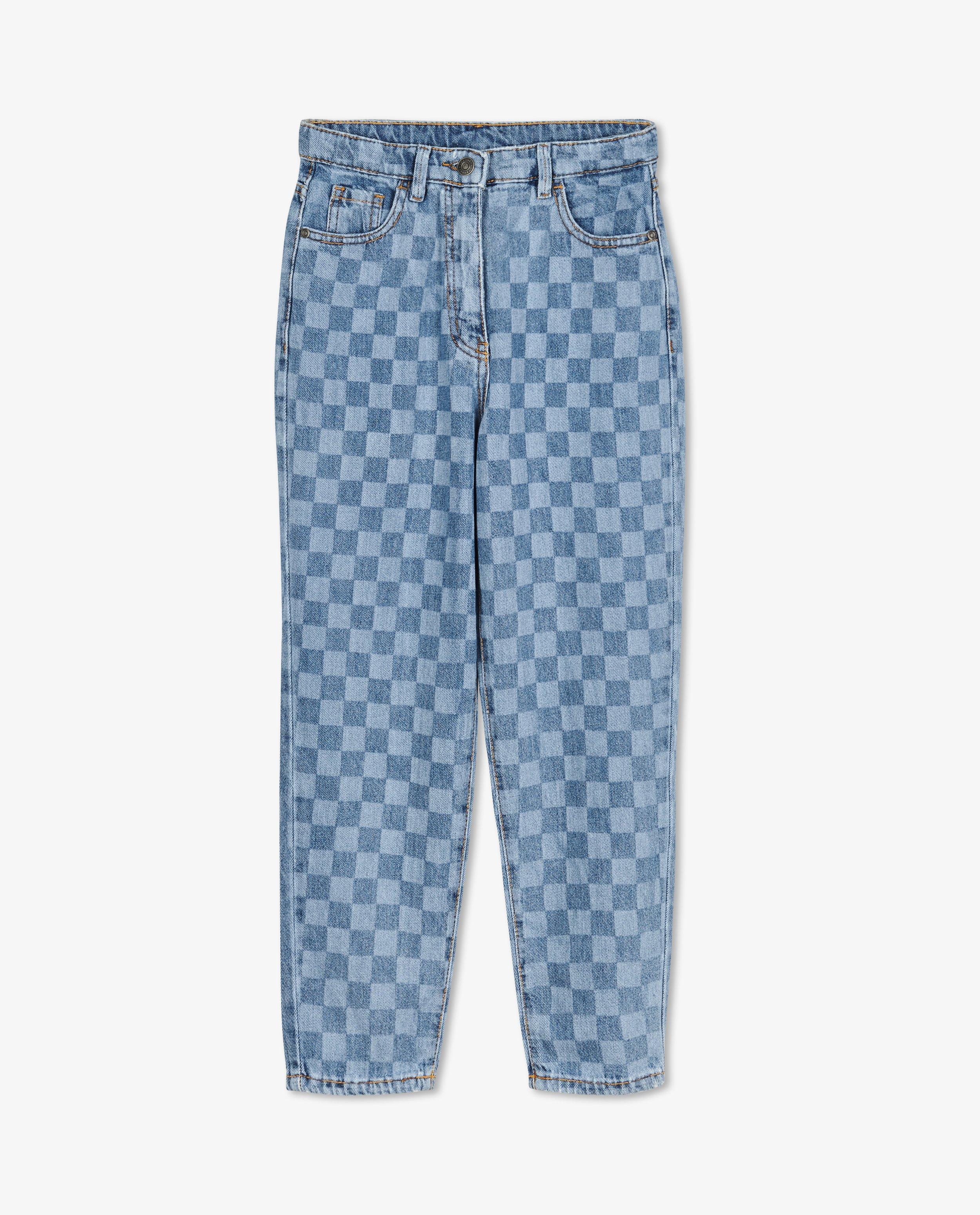 Jeans - Blauwe mom jeans Maude