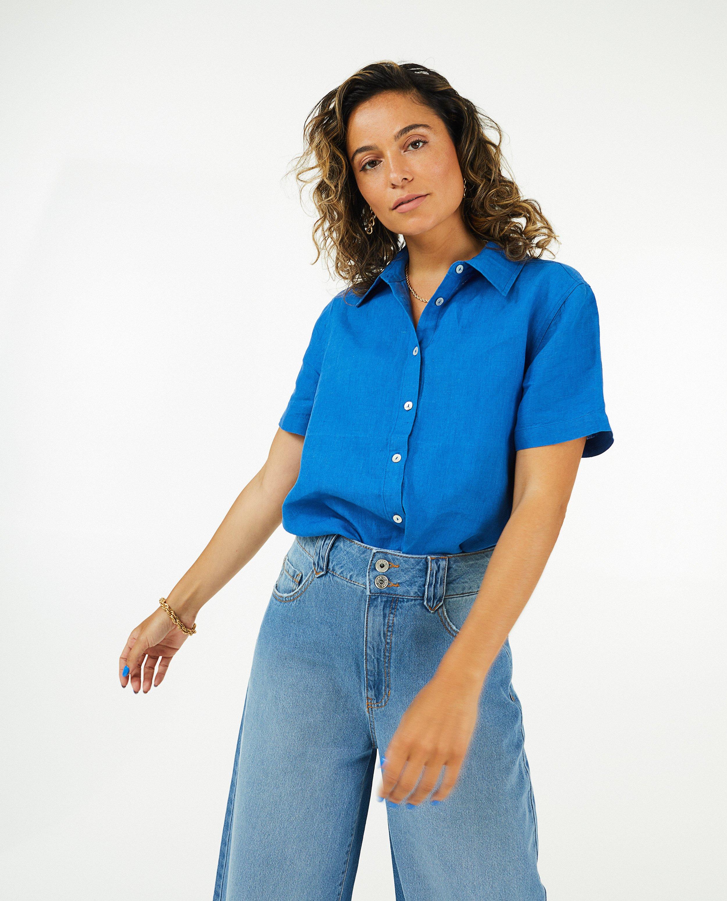 Jeans - Jeansbroek met wide leg fit