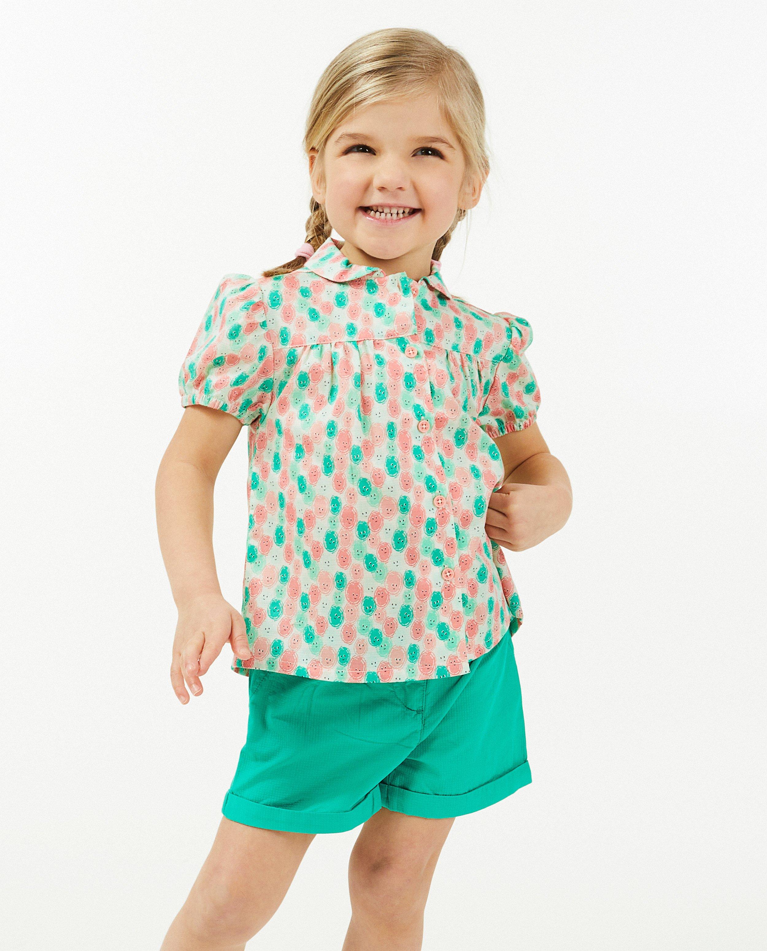 Chemises - T-shirt blanc à imprimé à pois