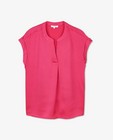 Hemden - Roze hemdje met kelkkraag
