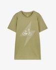 T-shirts - Groen T-shirt fiets BESTies