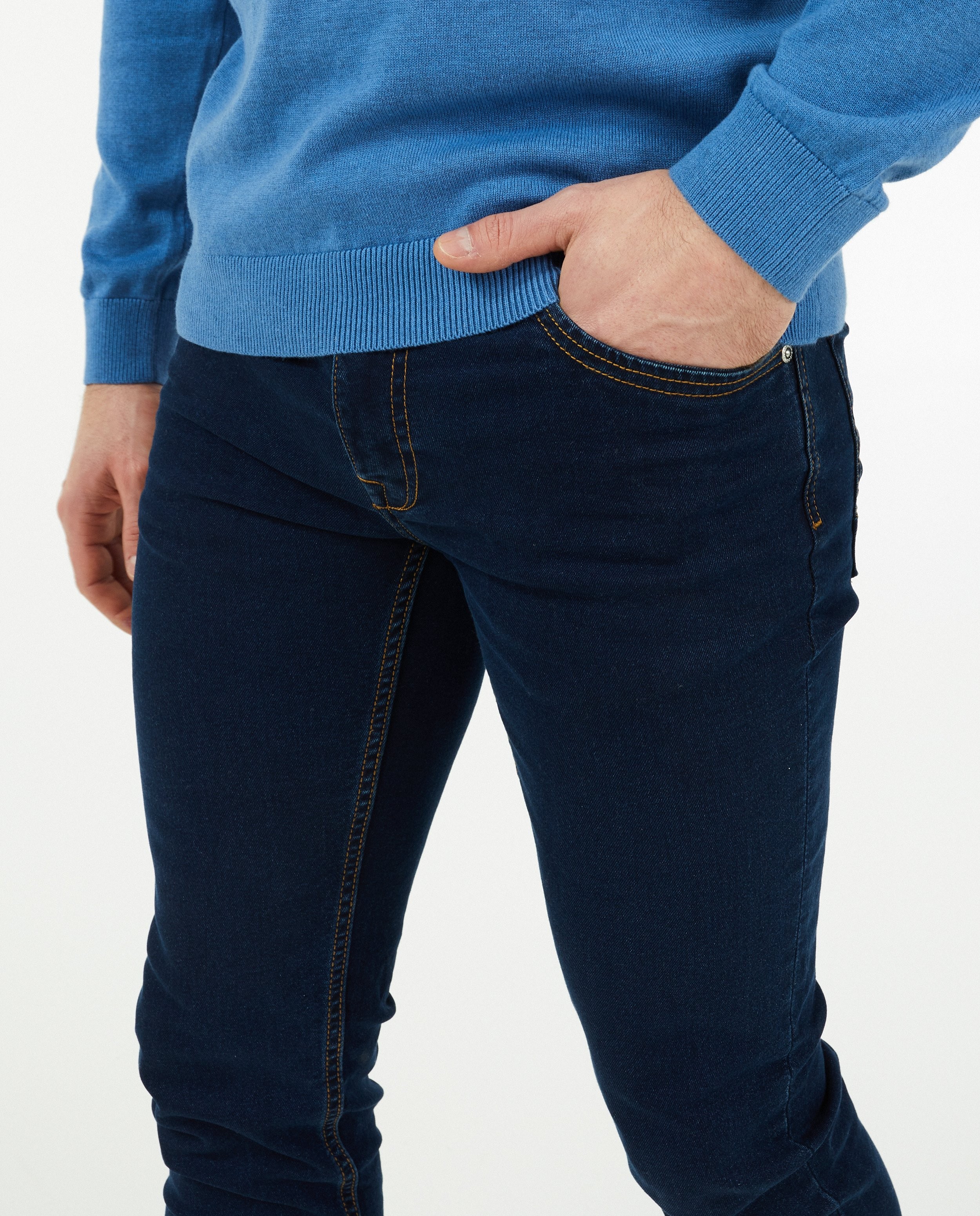 Jeans - Super skinny bleu foncé OVS