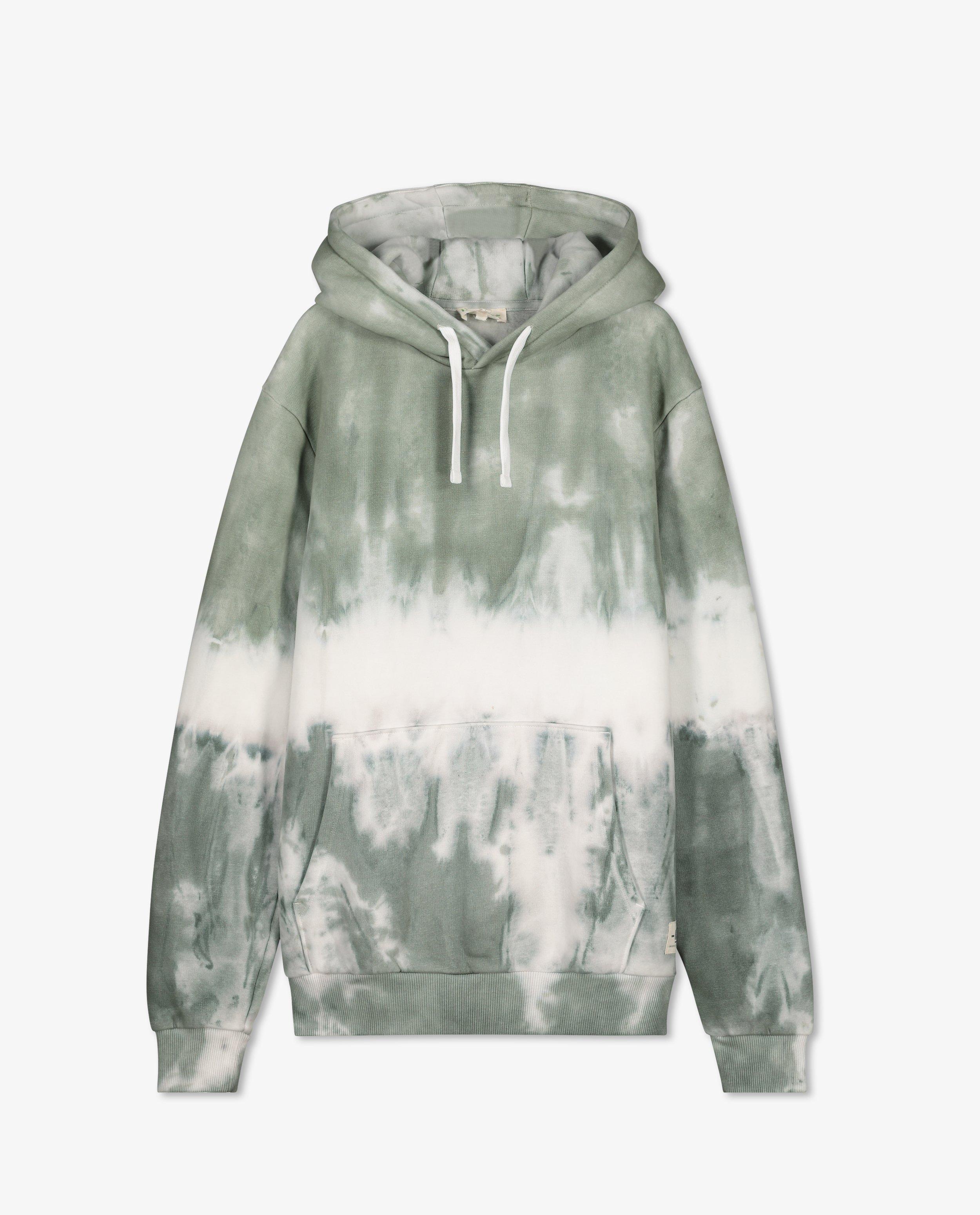 Sweats - Sweat gris-vert à tie dye I AM
