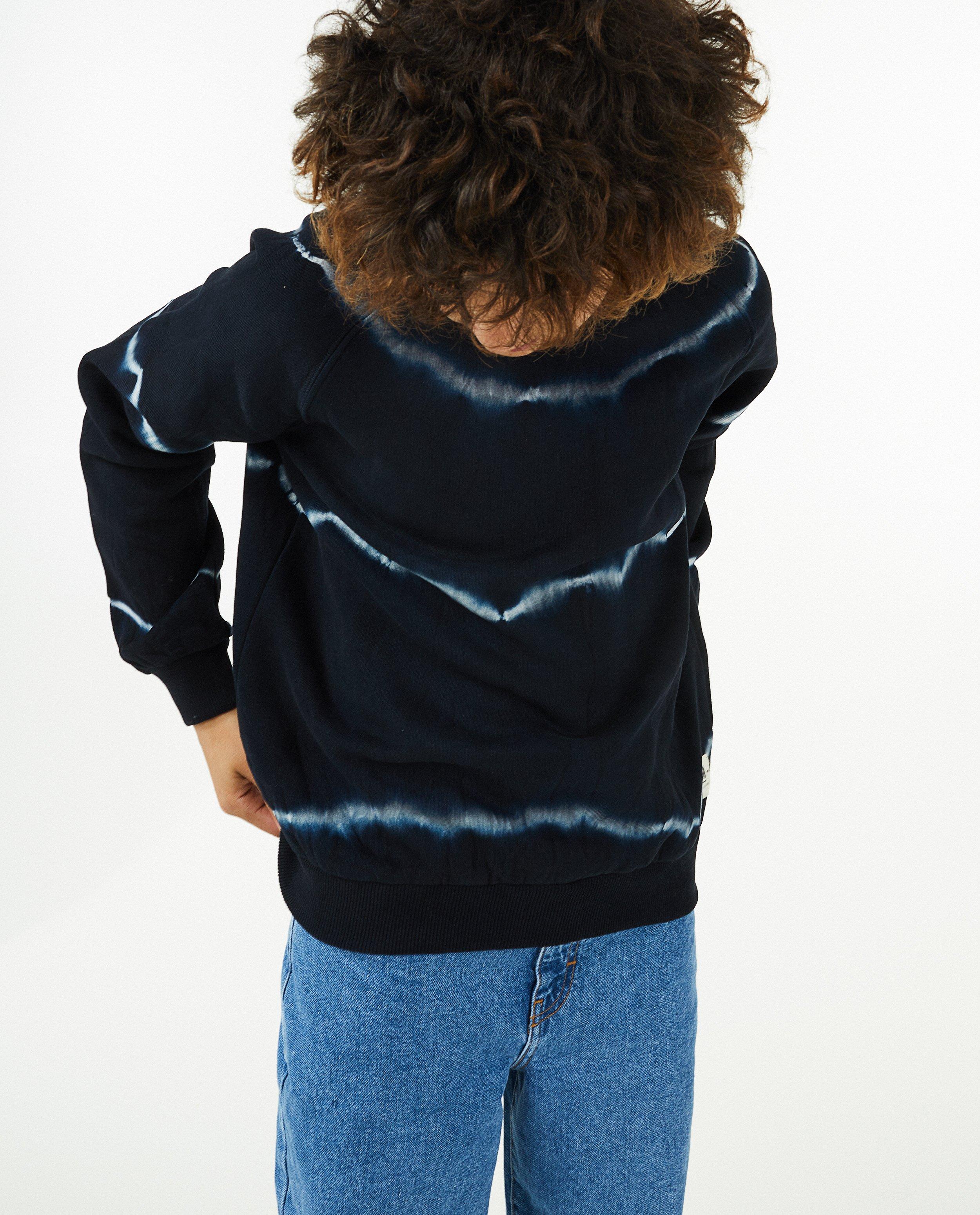 Sweats - Sweat bleu à tie dye I AM