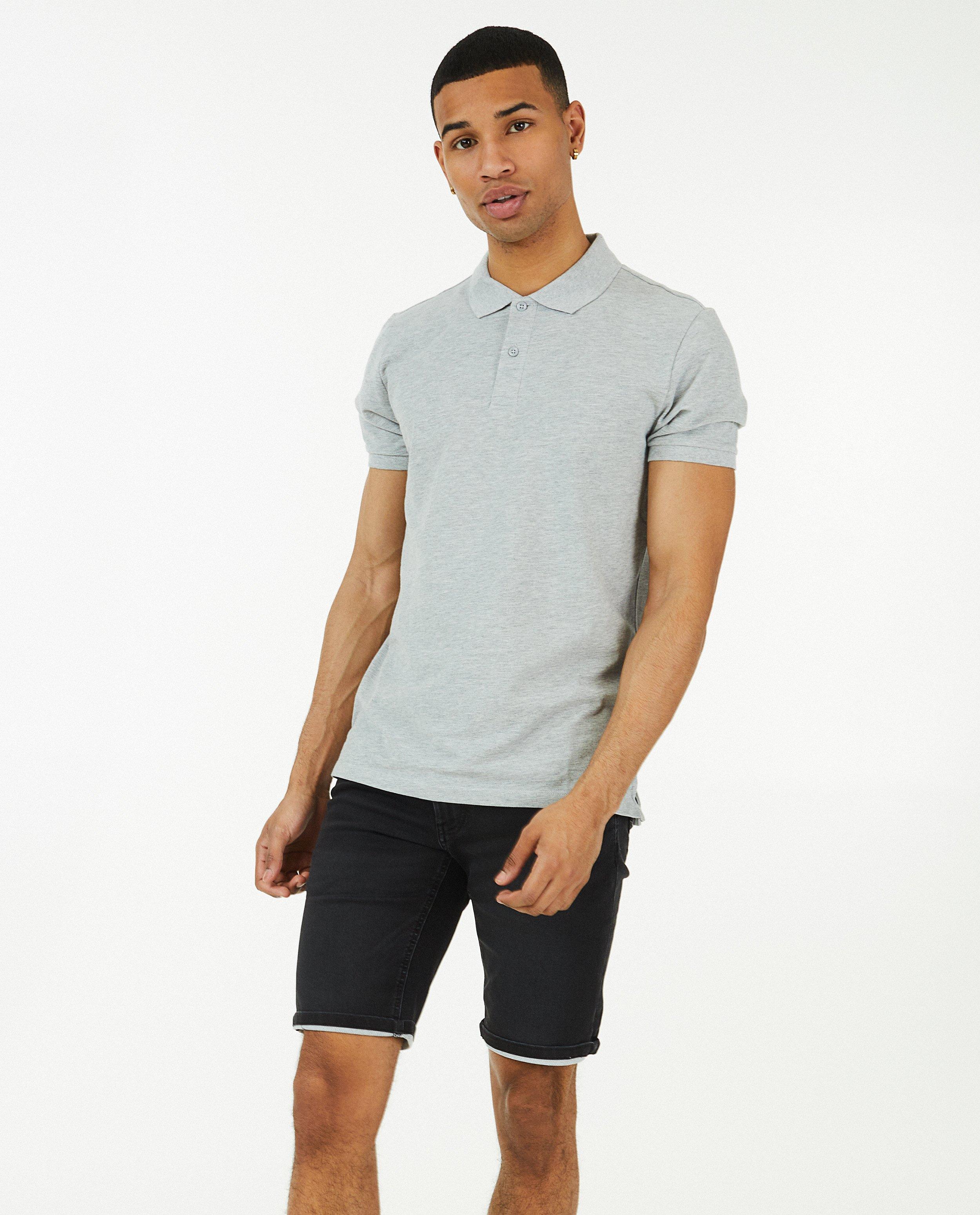 Polo's - Donkerblauwe polo OVS