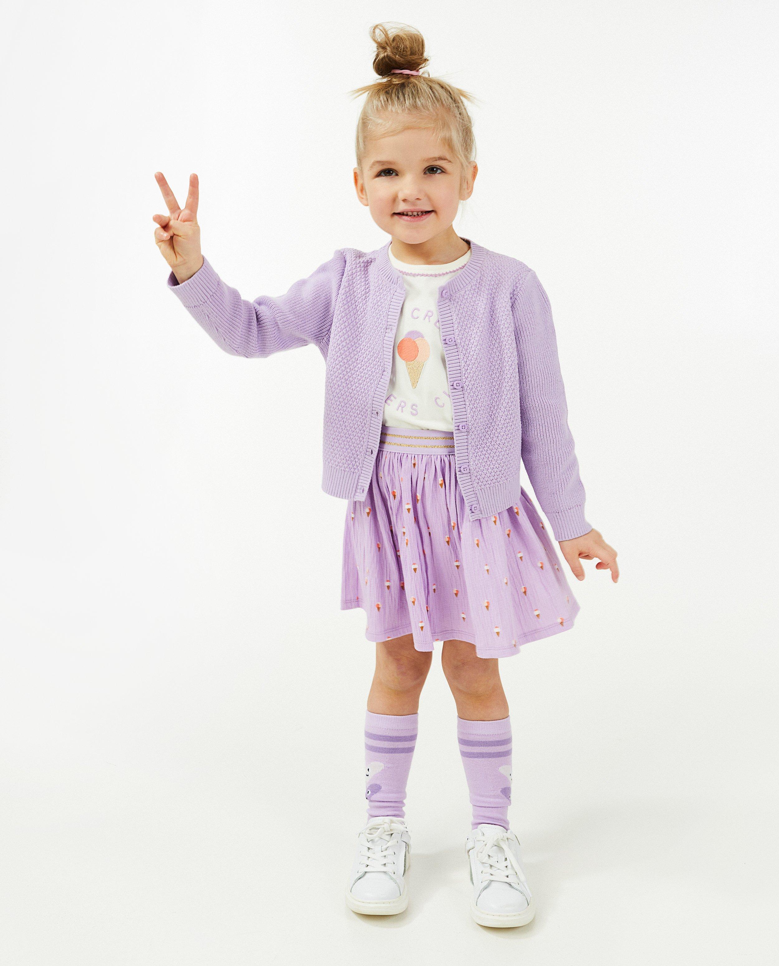 Paarse cardigan Maya - Product Detail - lila - afbeelding nummer 1